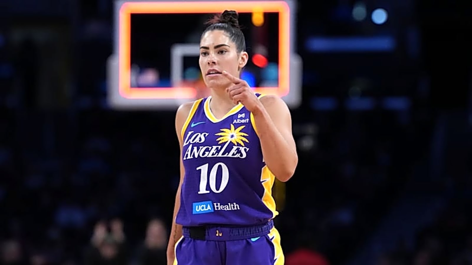 Kelsey Plum Calls Out Caitlin Clark&#39;s Court Encroachment Amid Injury to Referee