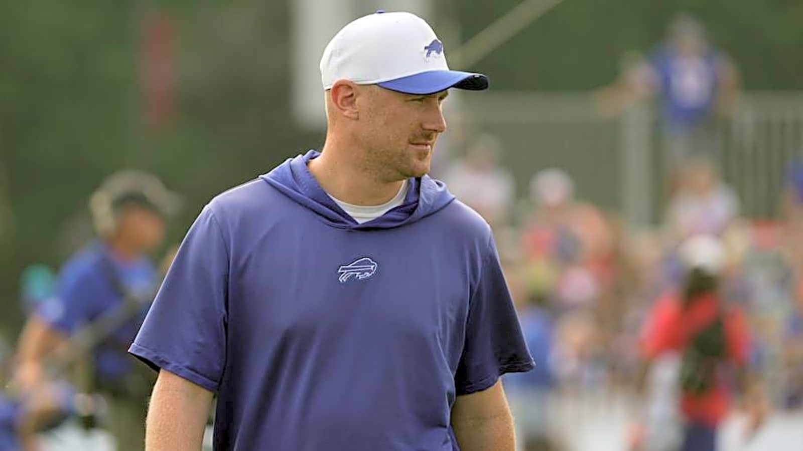 T.J. Parker, Skyler Bell Share First Impressions of Bills' Joe Brady at Rookie Minicamp