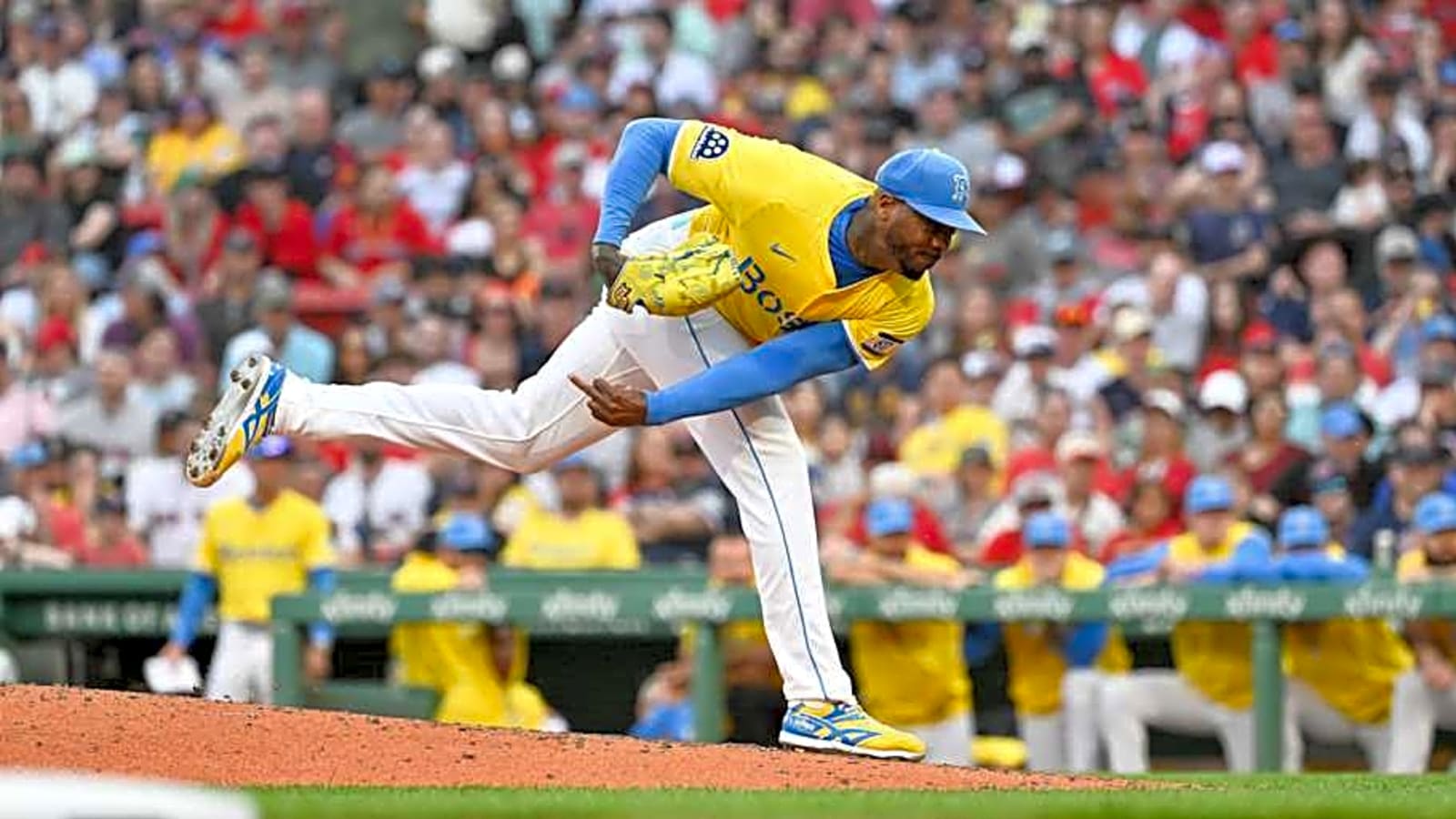 Boston Red Sox Closer Aroldis Chapman Breaks Franchise Record With Blazing Fastball