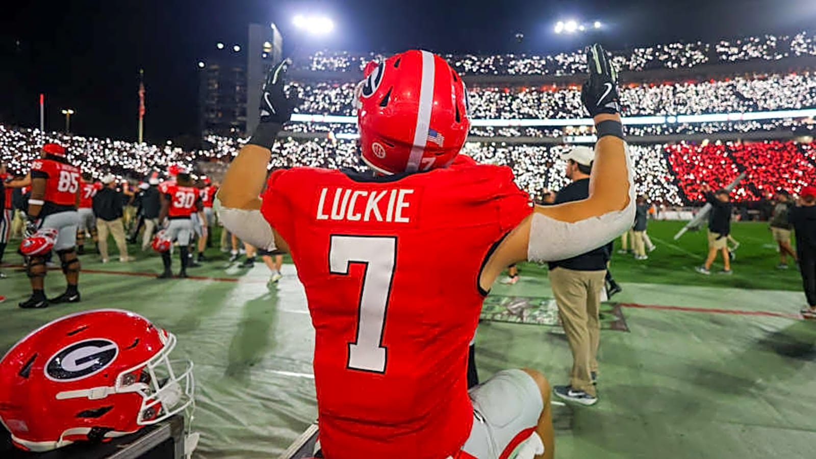 Kirby Smart Shares How He Reacted to Lawson Luckie&#39;s Famous Message to Gunner Stockton