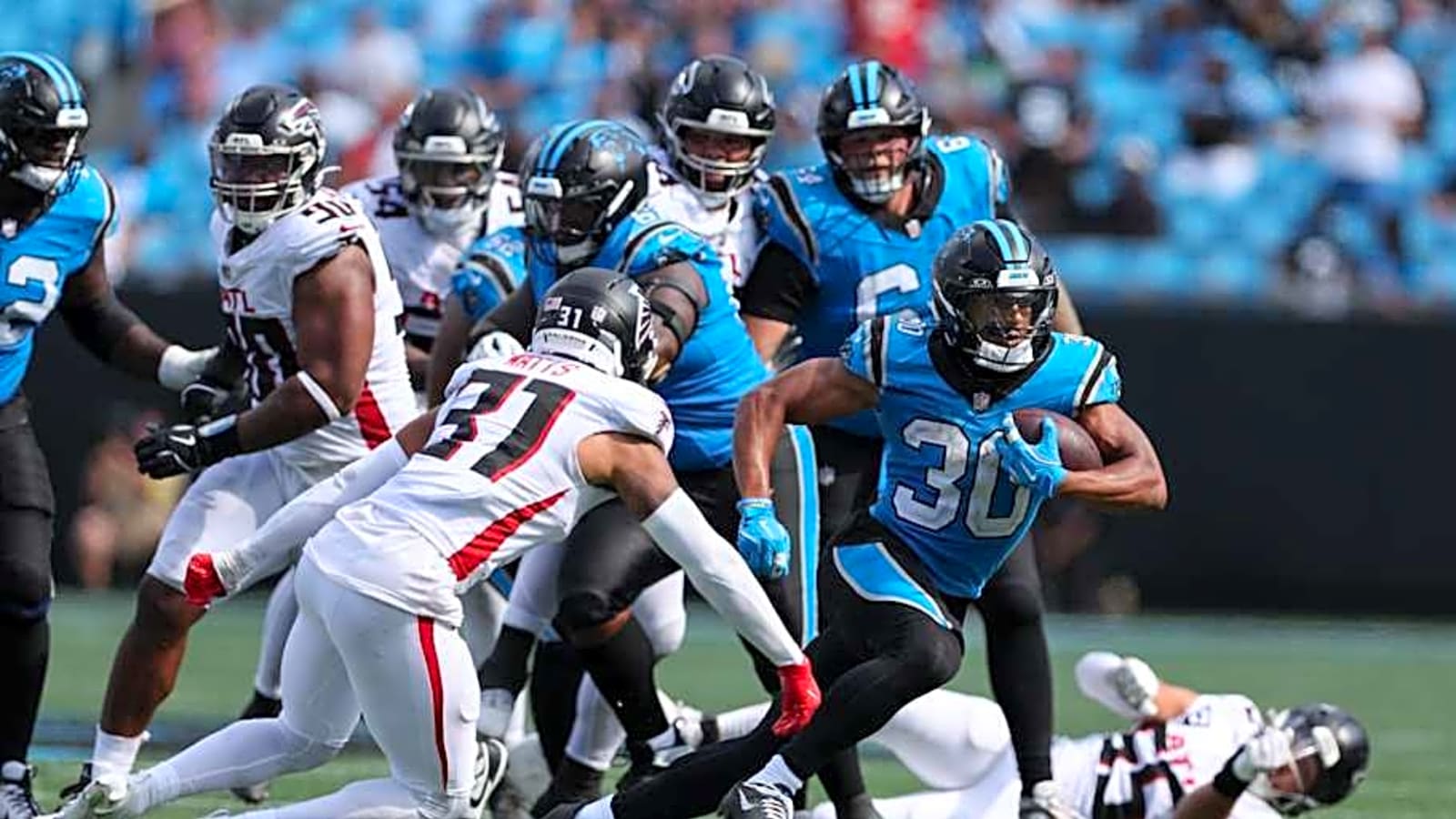Carolina Panthers given pristine grade for throttling of Atlanta Falcons