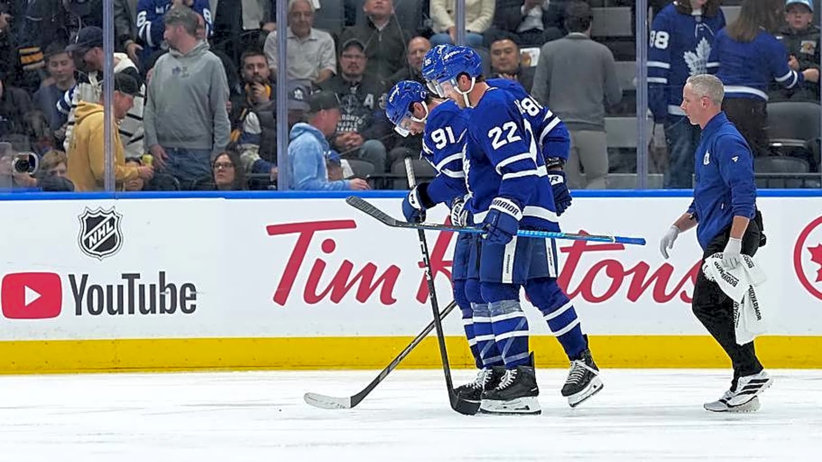 Maple Leafs reveal makeshift lineup without John Tavares