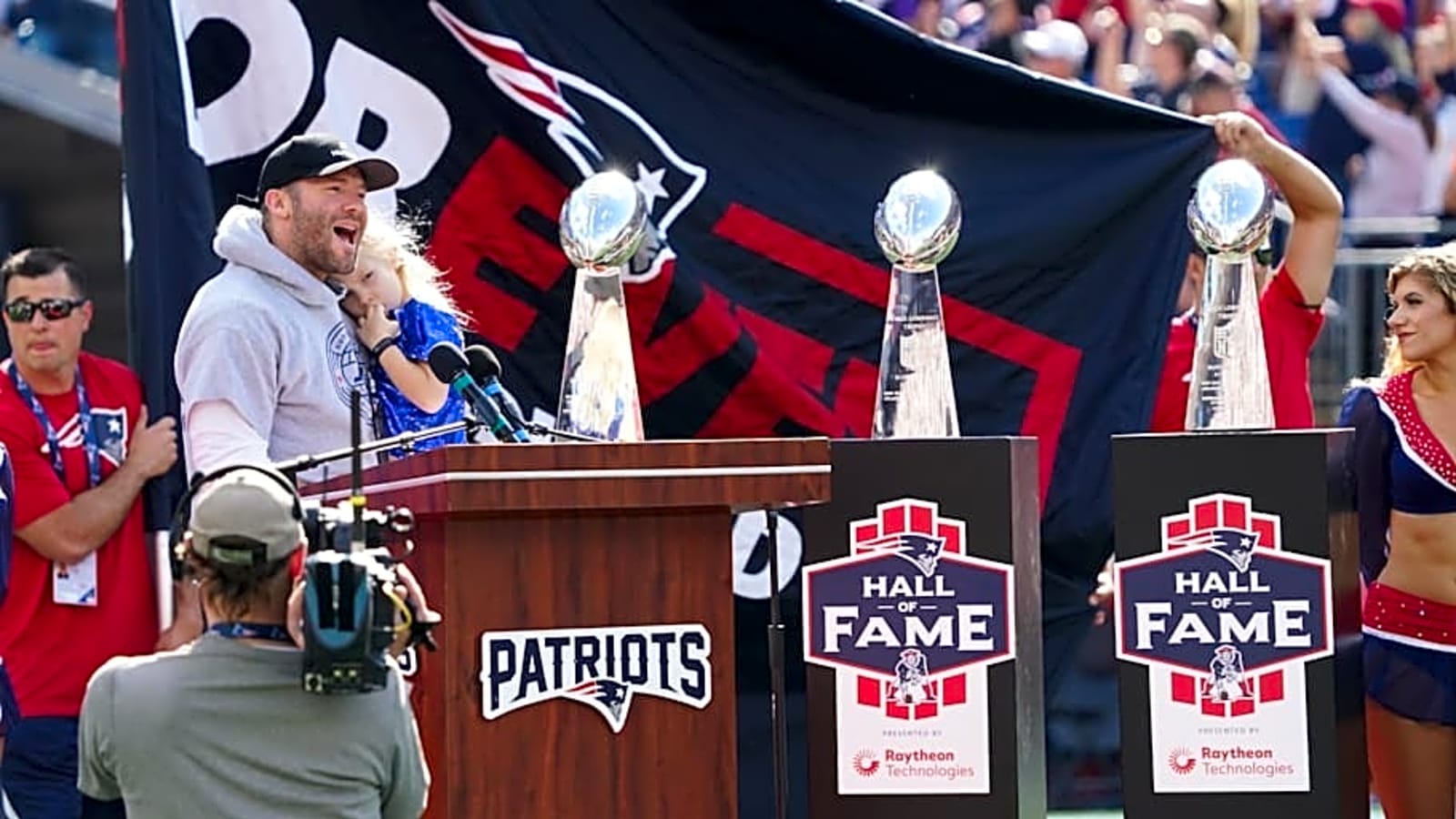 Julian Edelman Reveals Greatest Honor During Patriots Hall Induction