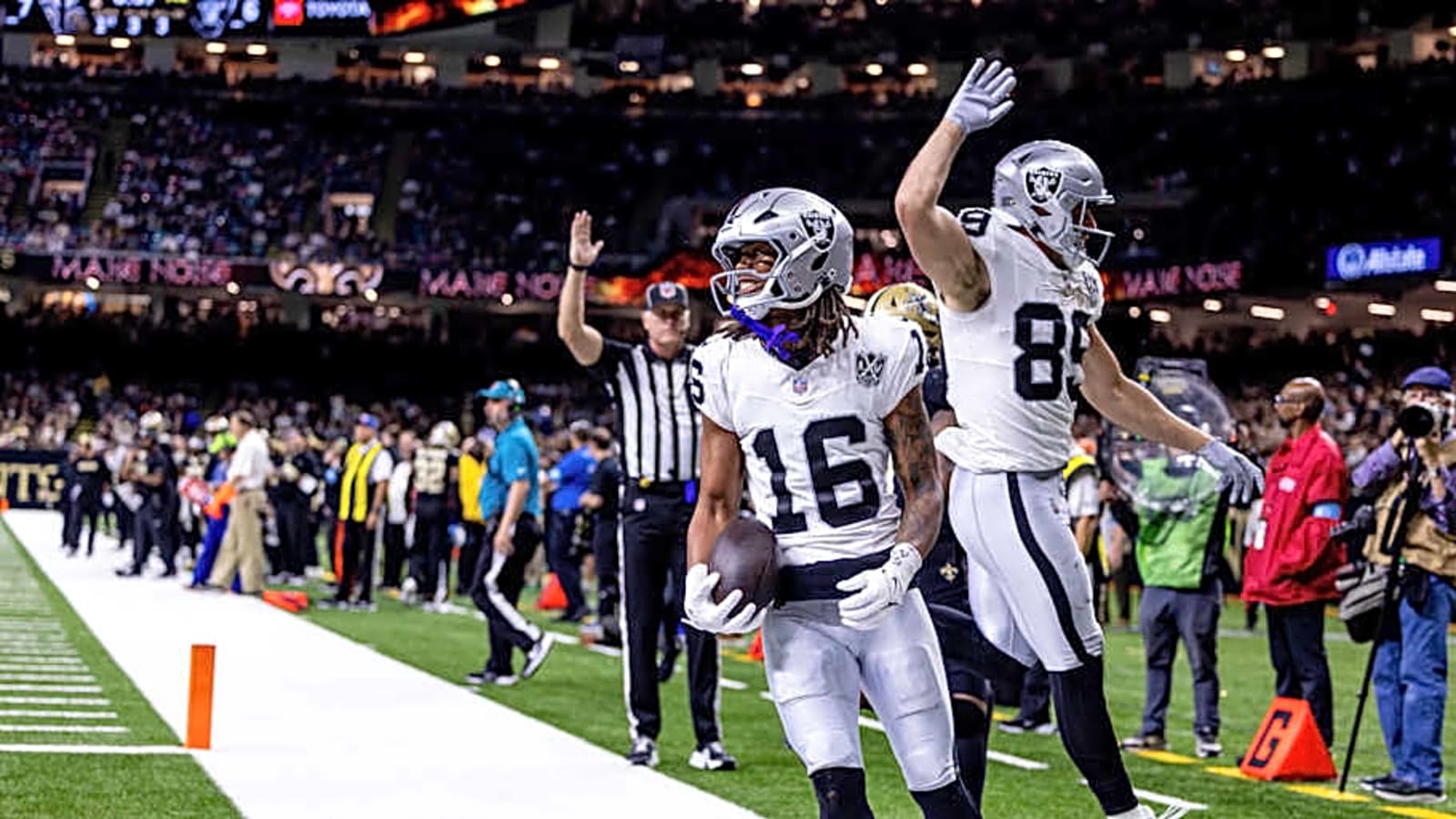 Raiders Have the Right Mix in Skill Room