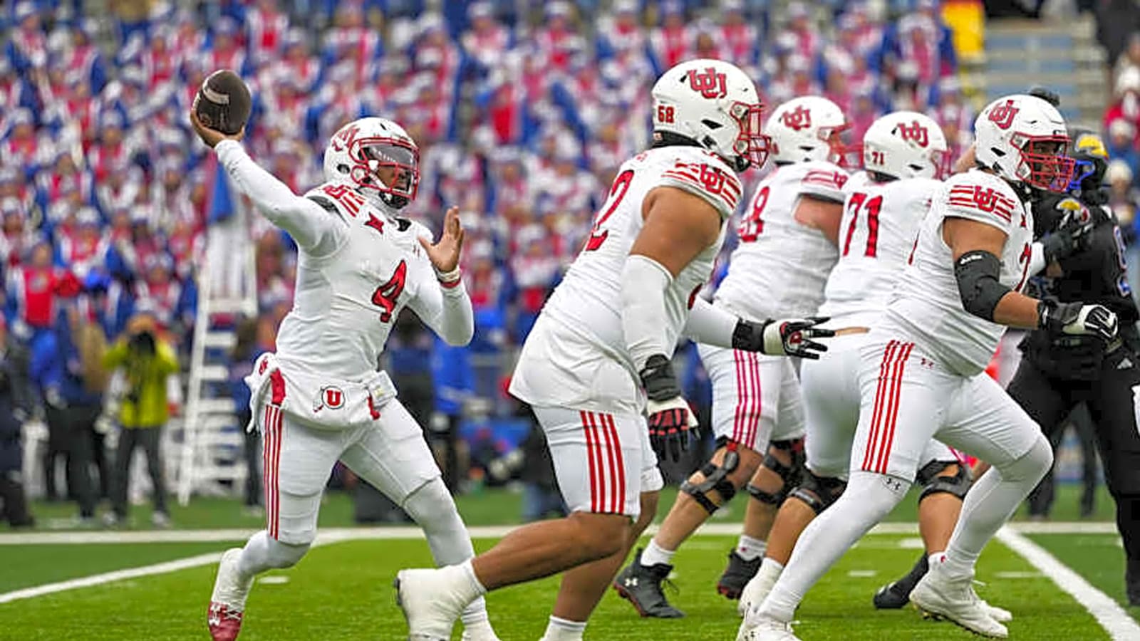 Where Utah football ranked in coaches poll after beating Kansas in regular season finale