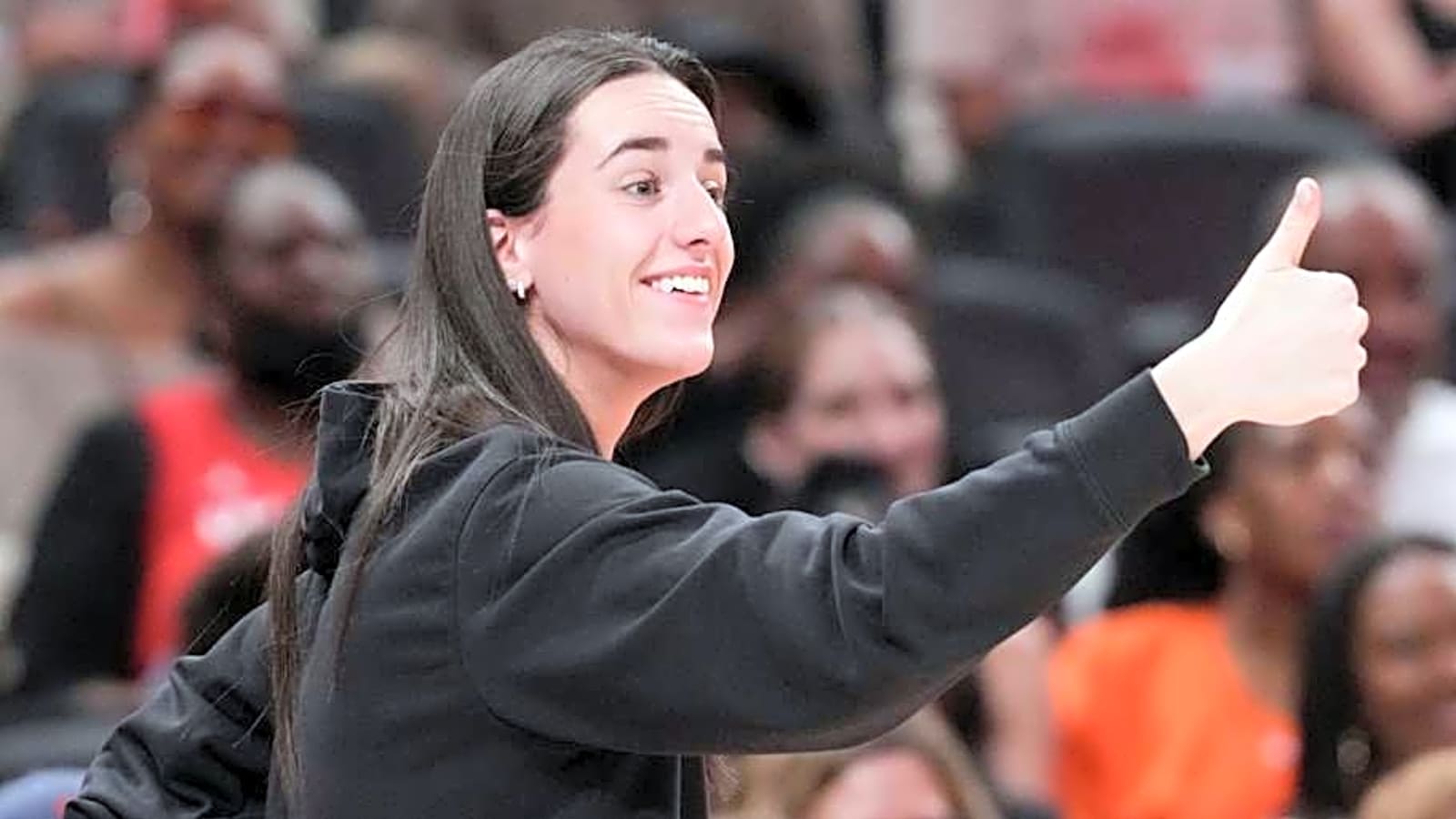 Caitlin Clark Gives Indiana Fever Flowers for WNBA All-Star Weekend