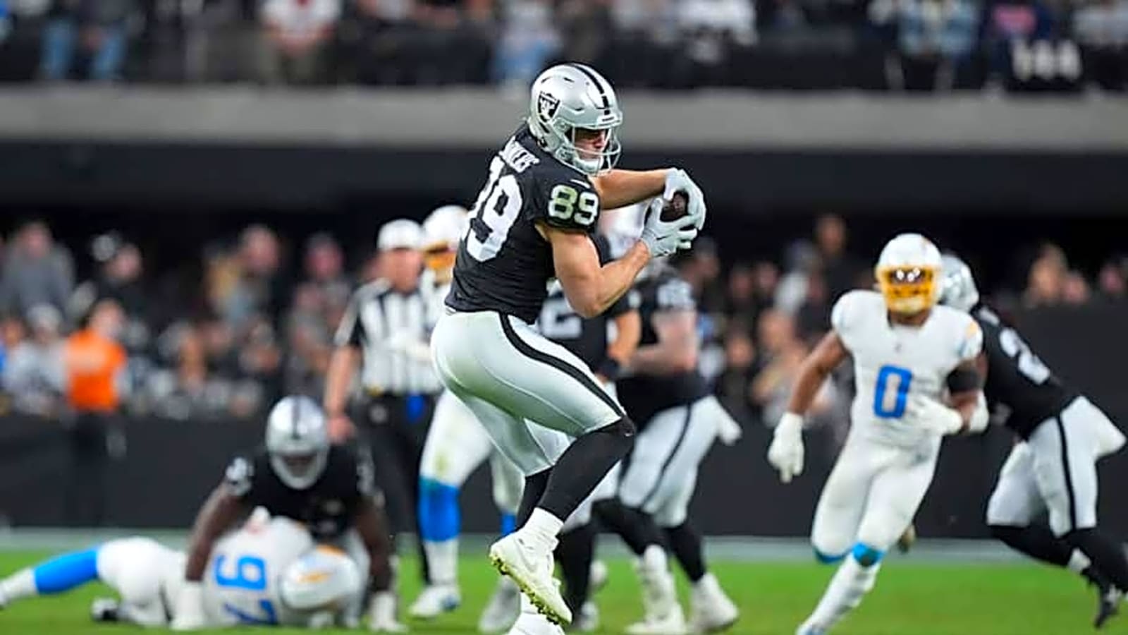 Brock Bowers on New Raiders QB Geno Smith