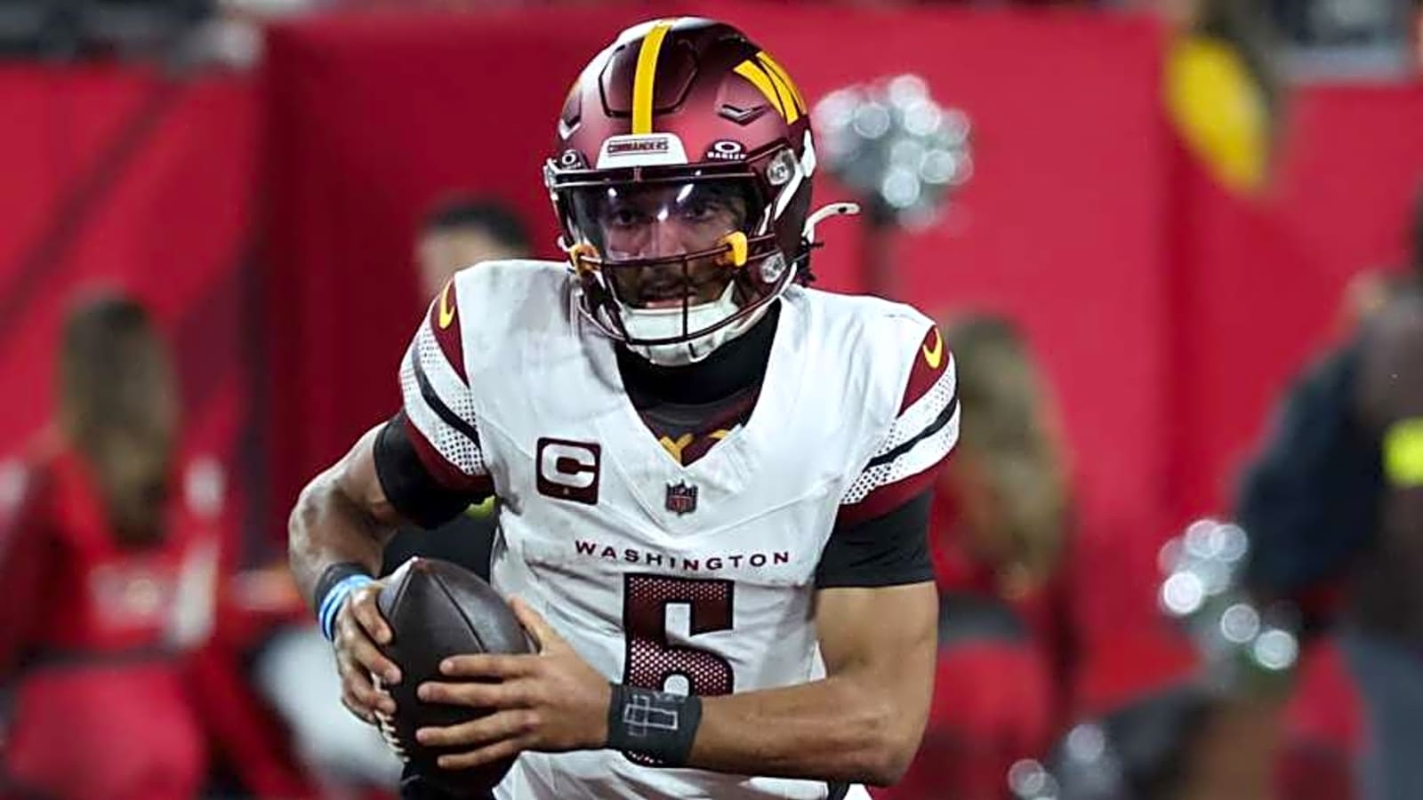 Colin Cowherd’s bold praise puts Commanders Jayden Daniels in elite company