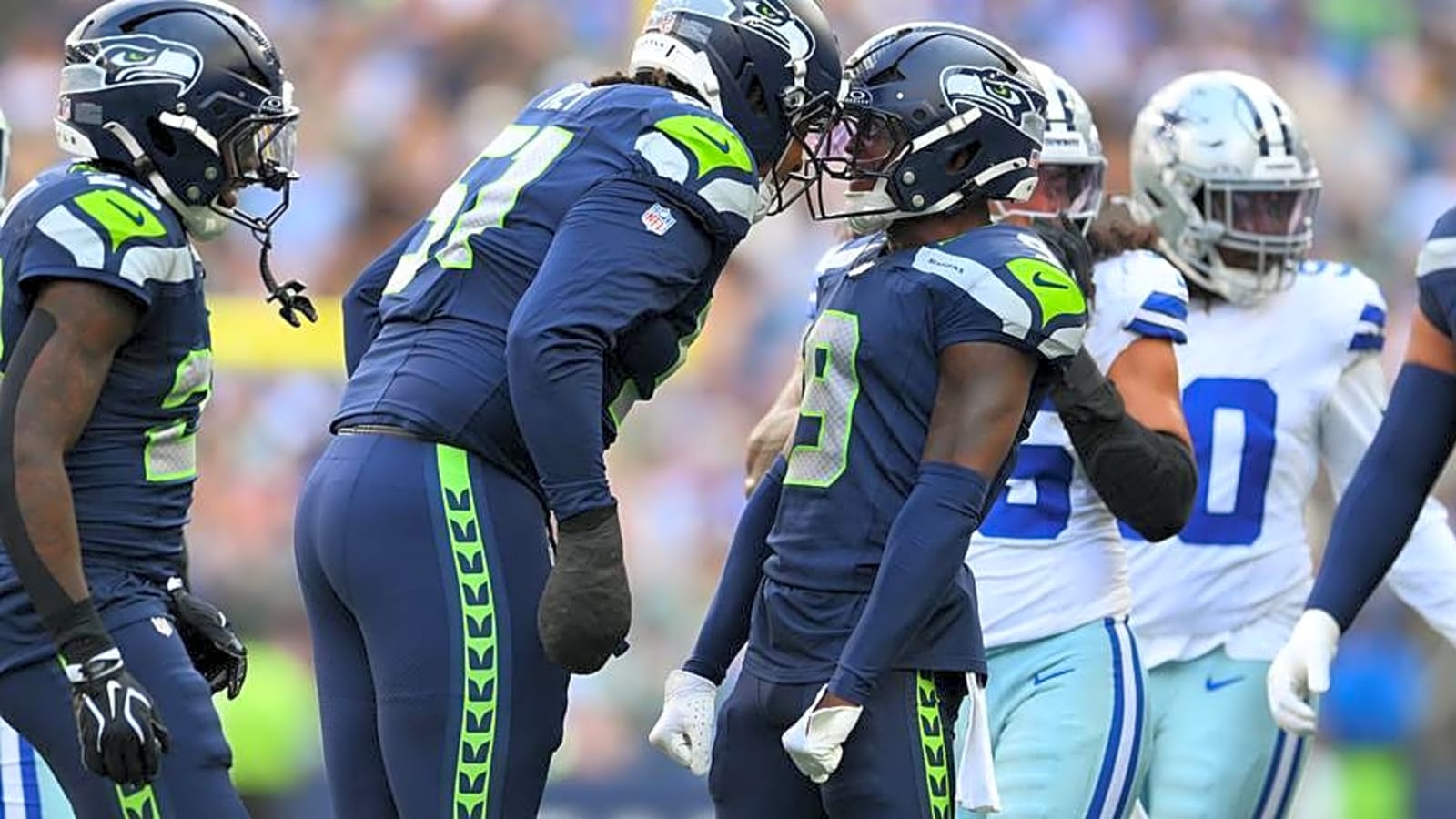 Seahawks Rookie Bud Clark Suffers Injury vs. Titans