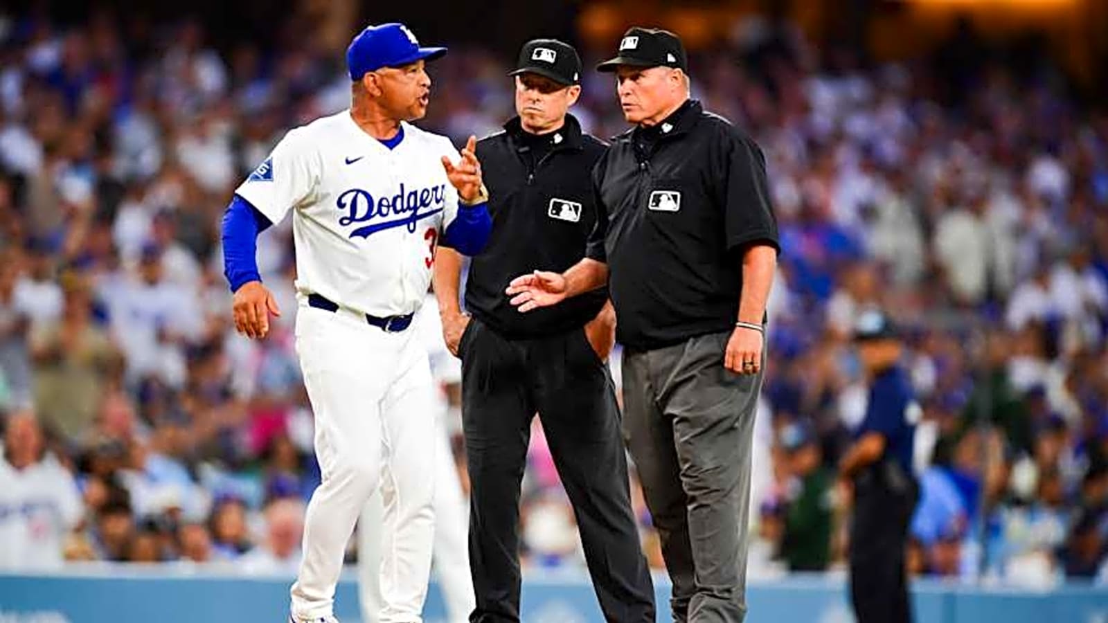 Dodgers’ Dave Roberts Ejected After Standing Up For Shohei Ohtani Being Hit By Pitch