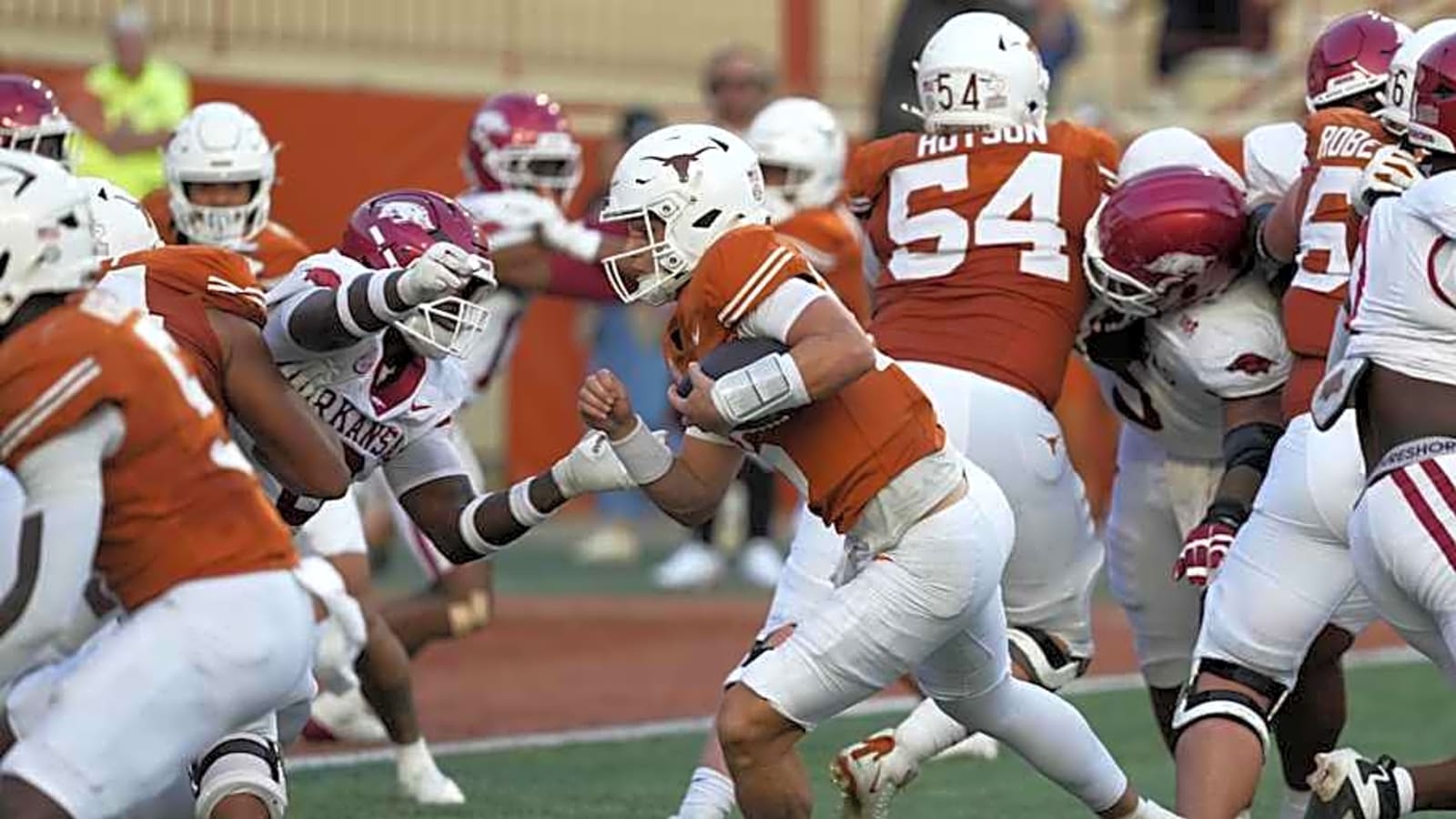 Steve Sarkisian Gives An Intriguing Update About the Texas Longhorns Offensive Line