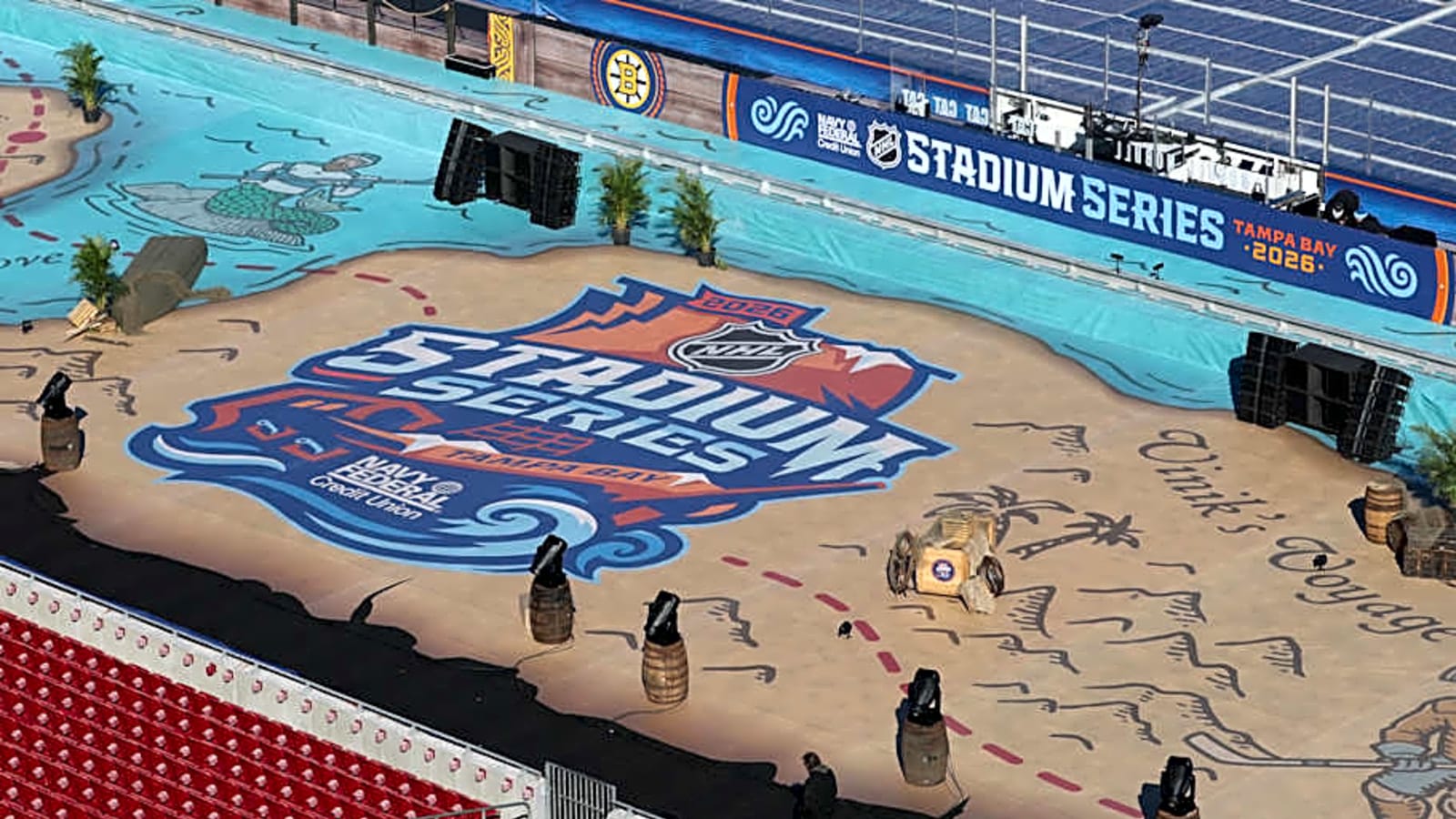 Bruins Arrive to Stadium Series Channeling Boston History