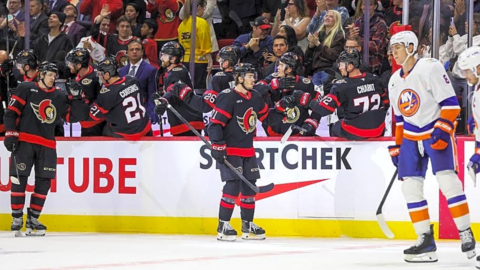 Senators' fourth line is finding success