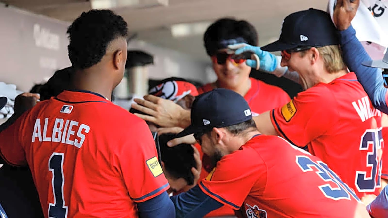 Braves Rookie Infielder Hits First Career Home Run