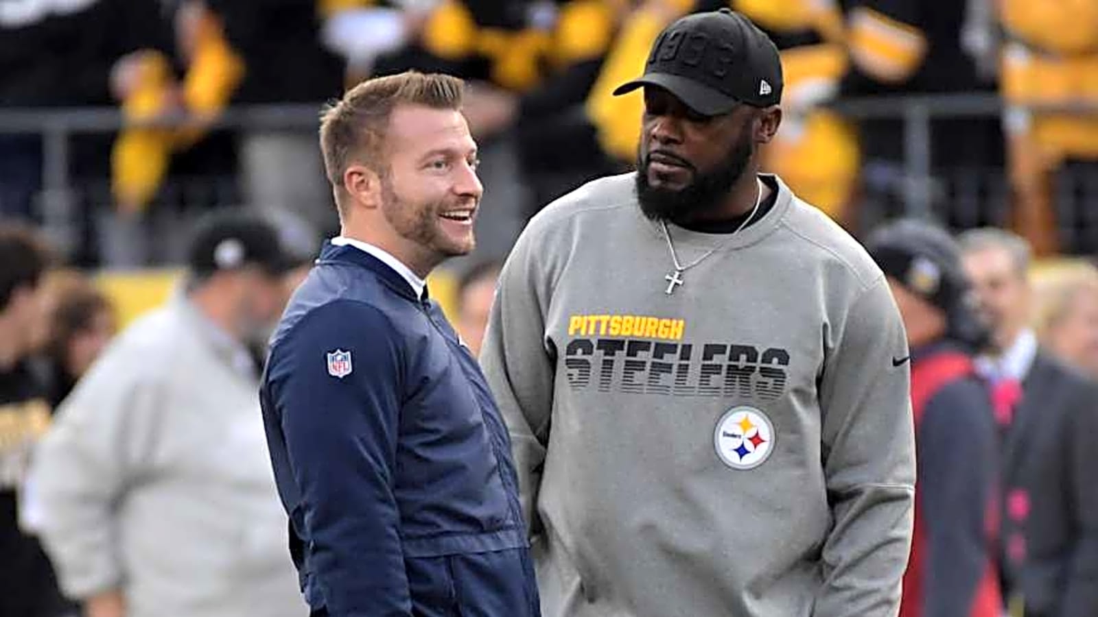 Former Rams WR Contrasts Sean McVay With Mike Tomlin Yardbarker