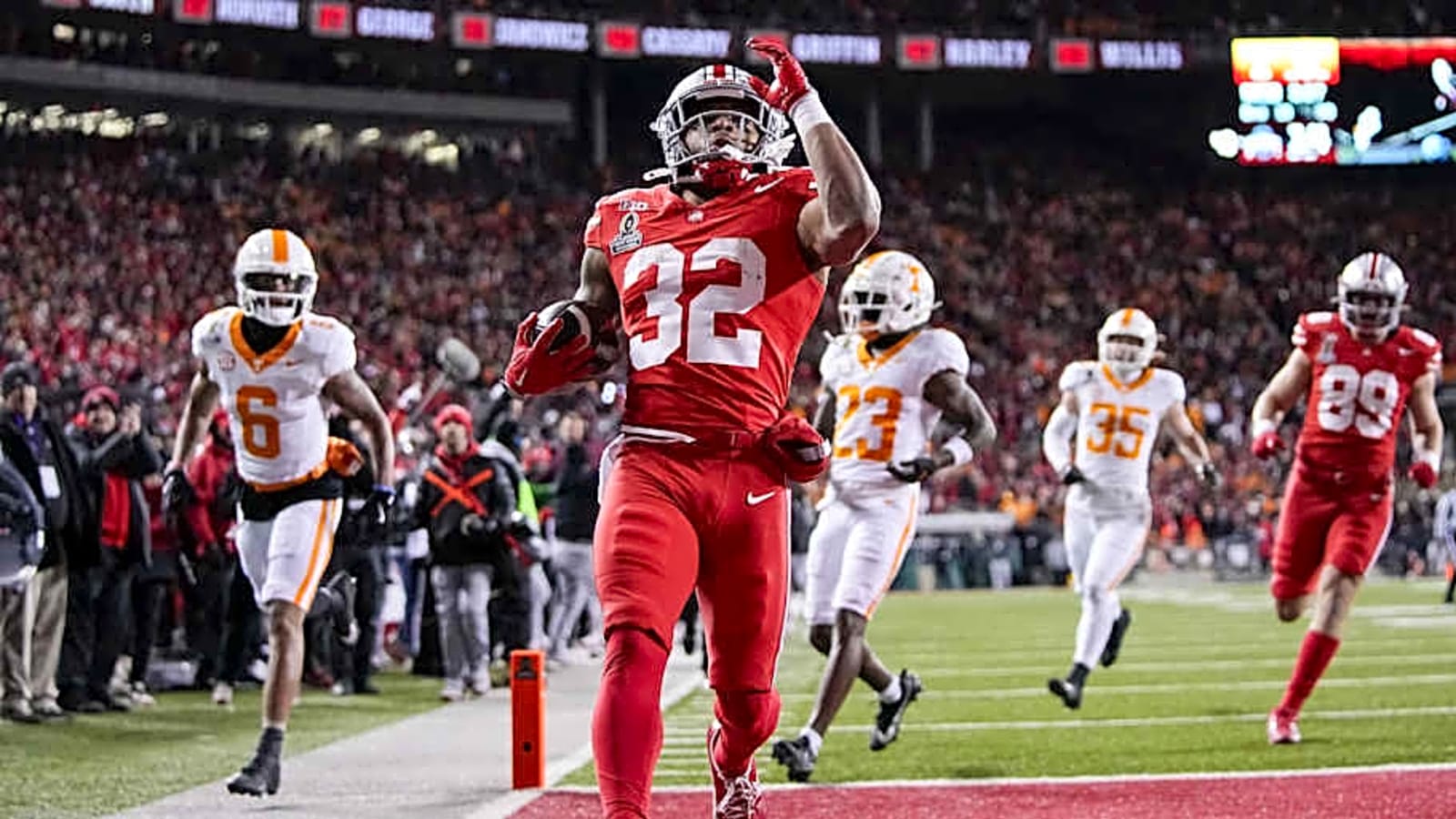 Former Ohio State Football Star TreVeyon Henderson Reveals Heartfelt Reason For Wearing No. 32