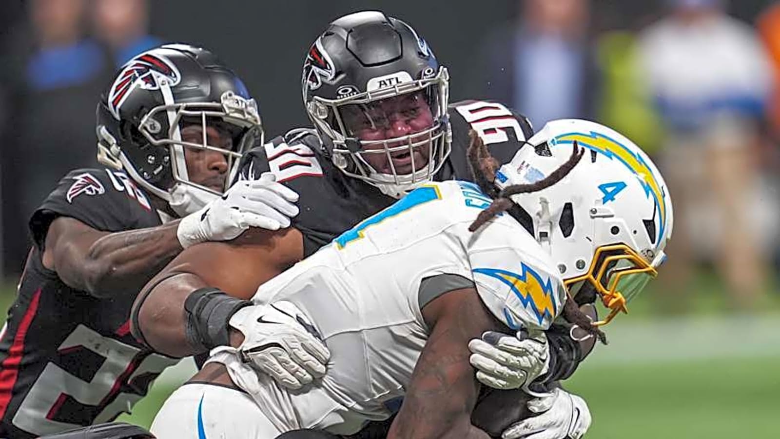 Falcons&#39; Defensive Line Lowly Ranked But &#39;Has a Ton of Room to Grow&#39;