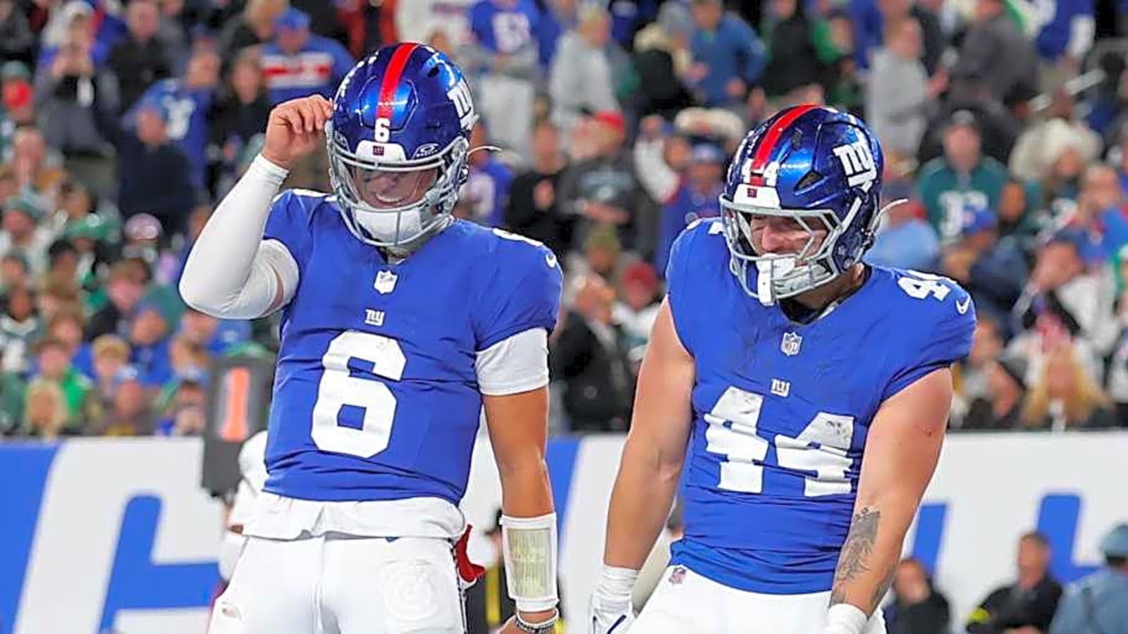 Gameballs and Gassers from NY Giants&#39; 34-17 Thrashing of Philadelphia Eagles