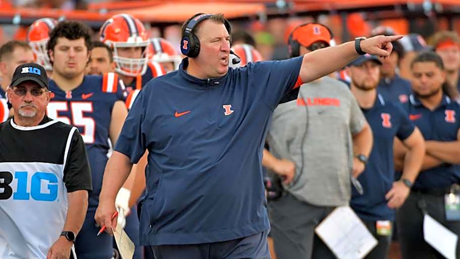Illinois Coach Bret Bielema Sought Joint Practices With Bill Belichick&#39;s Tar Heels