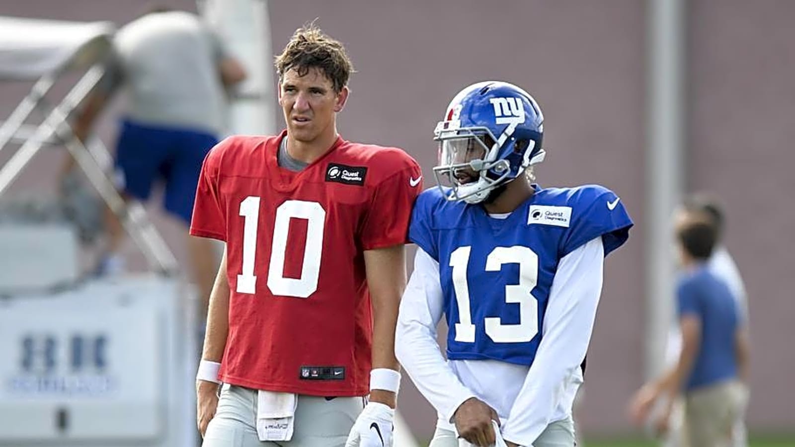 Eli Manning Reacts to Odell Beckham Jr.’s Giants Return