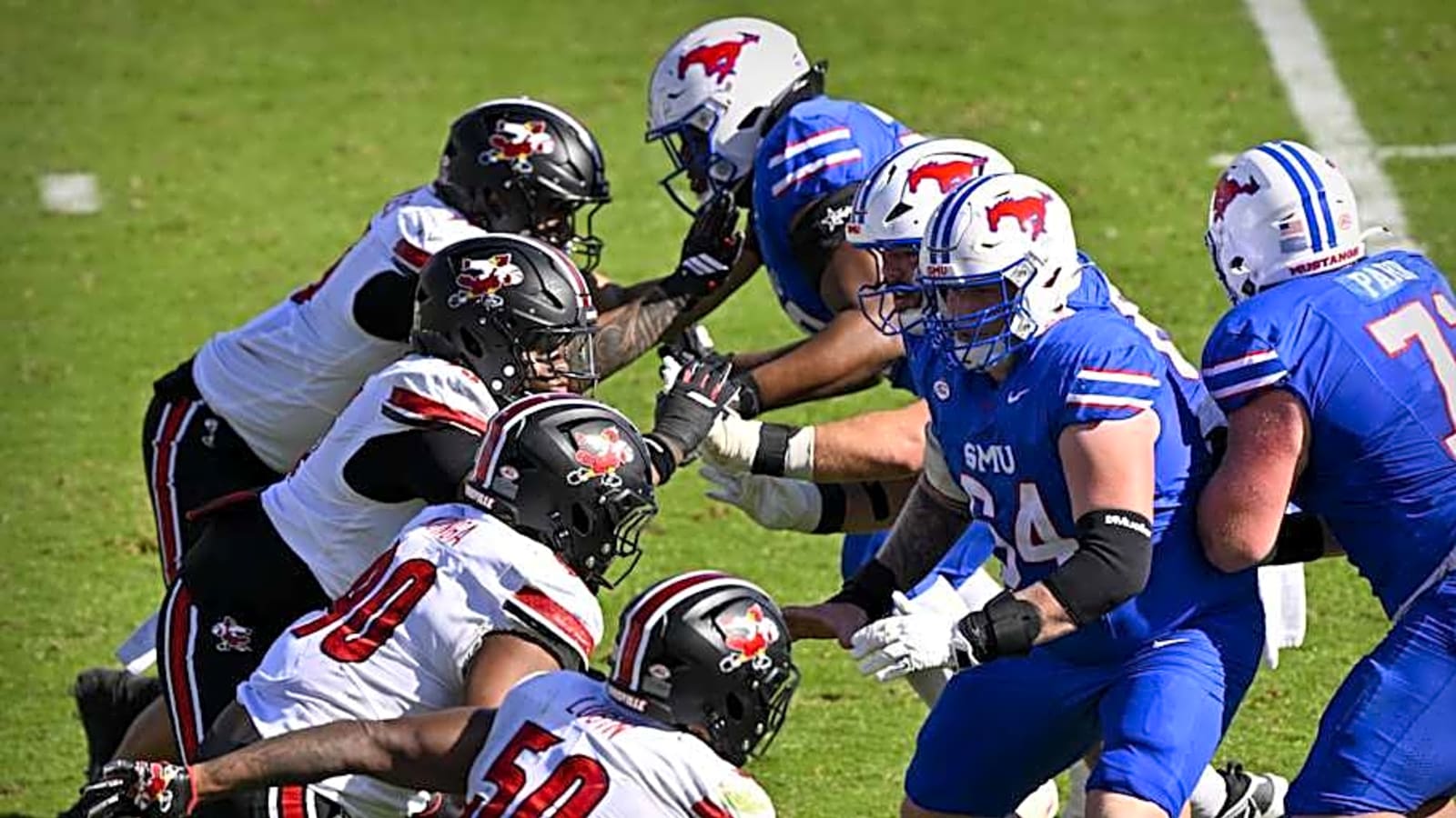 Highlights and Notes: SMU 38, Louisville 6