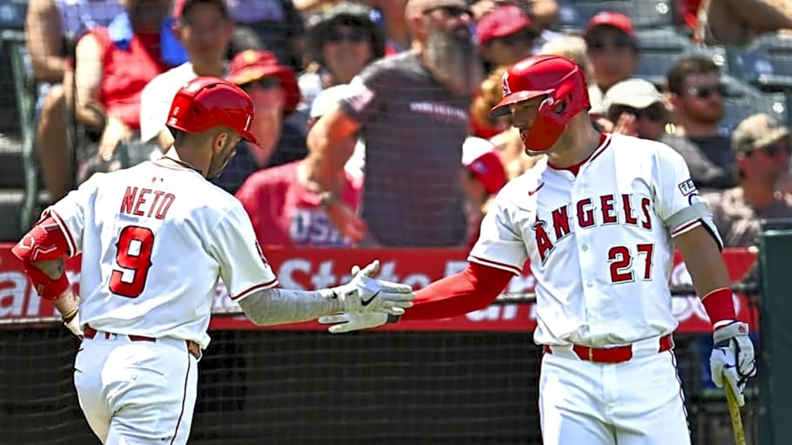 Angels&#39; Mike Trout Takes Hilarious Shot at Star Teammate