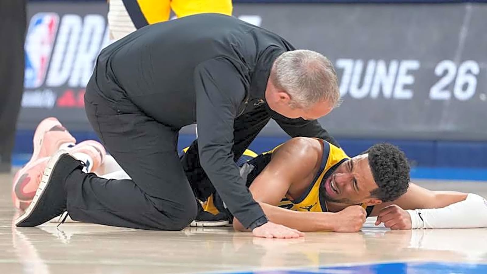 NBA Players React To Tyrese Haliburton Injury News In Pacers-Thunder Game