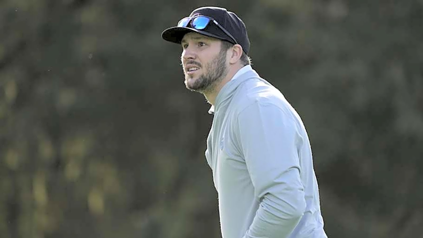 Bills QB Josh Allen crosses paths with Hall of Fame icon at the Masters