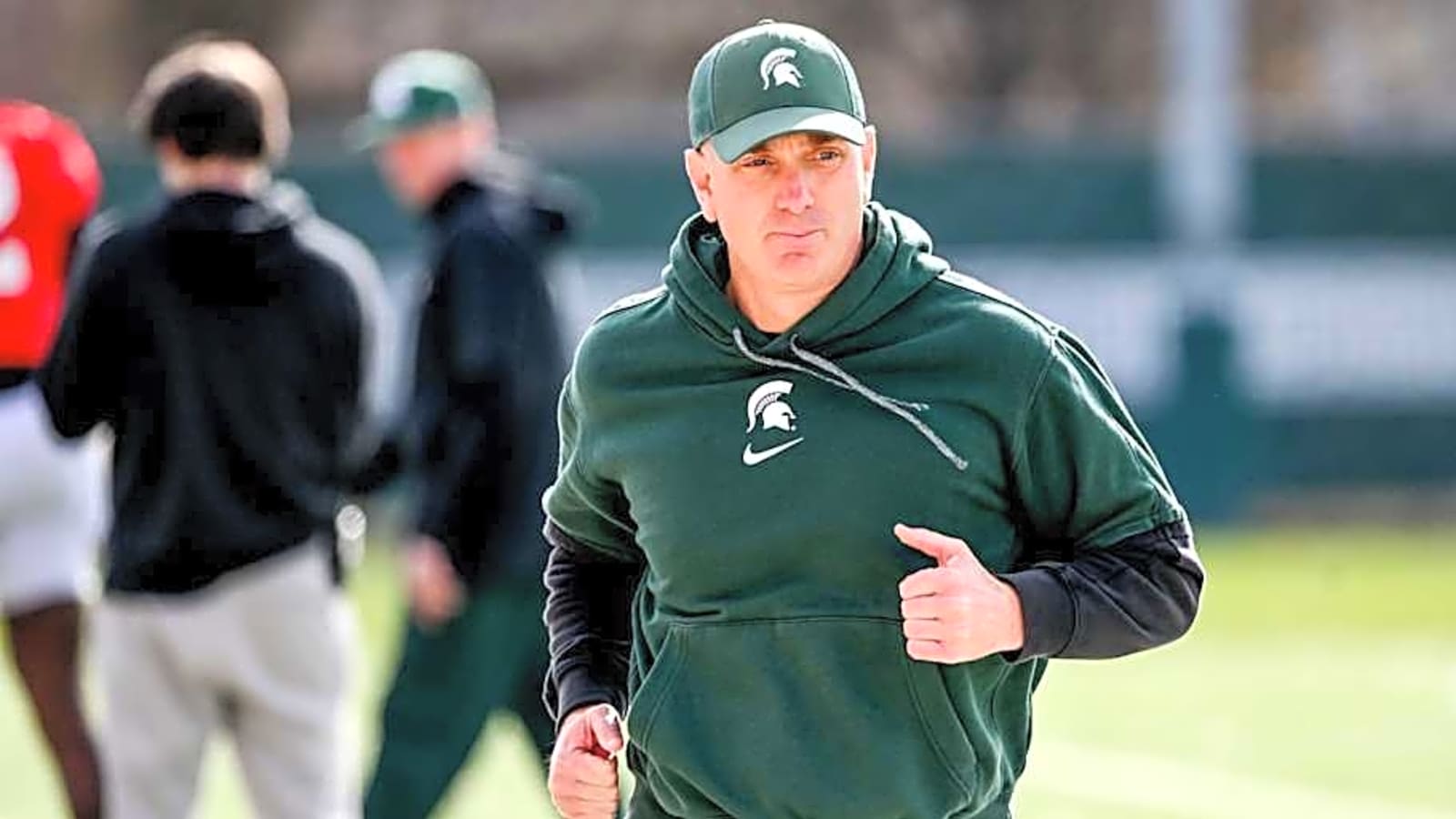 MSU OC Lindgren Has High Praise for Freshman TE