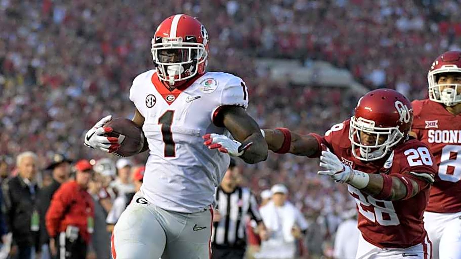 Georgia and Oklahoma&#39;s Rose Bowl Ranked as Top 5 Best College Games of the 2000s