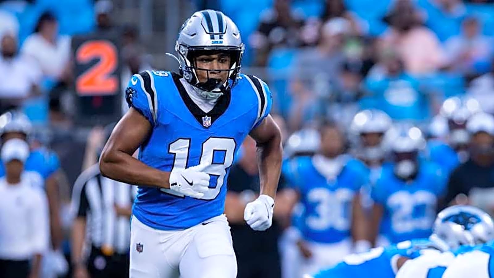 What Jalen Coker said about Bryce Young after Carolina Panthers&#39; preseason debut