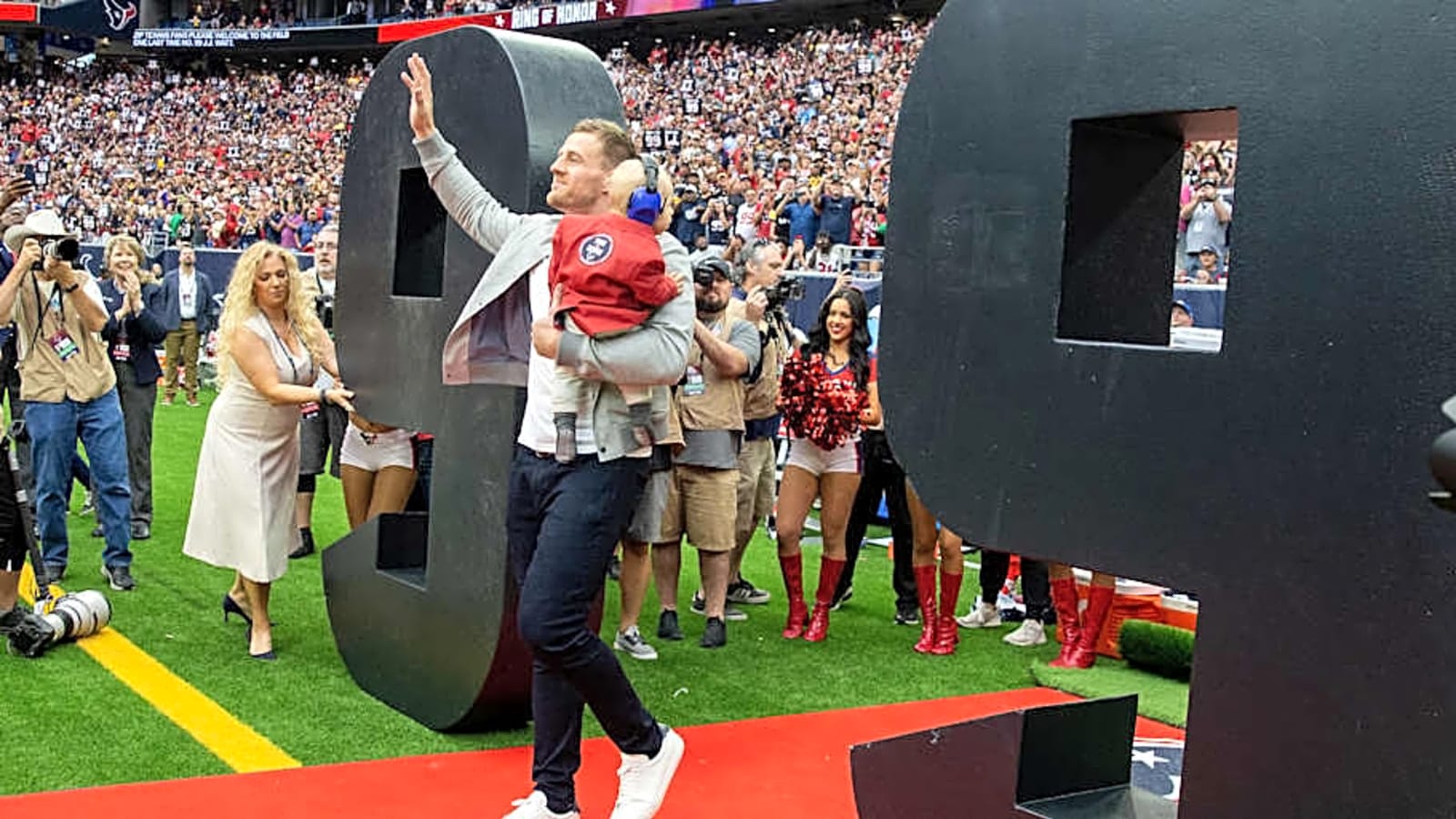 Texans Legends, Icons, and Surprises Named to SI’s Quarter-Century NFL Team