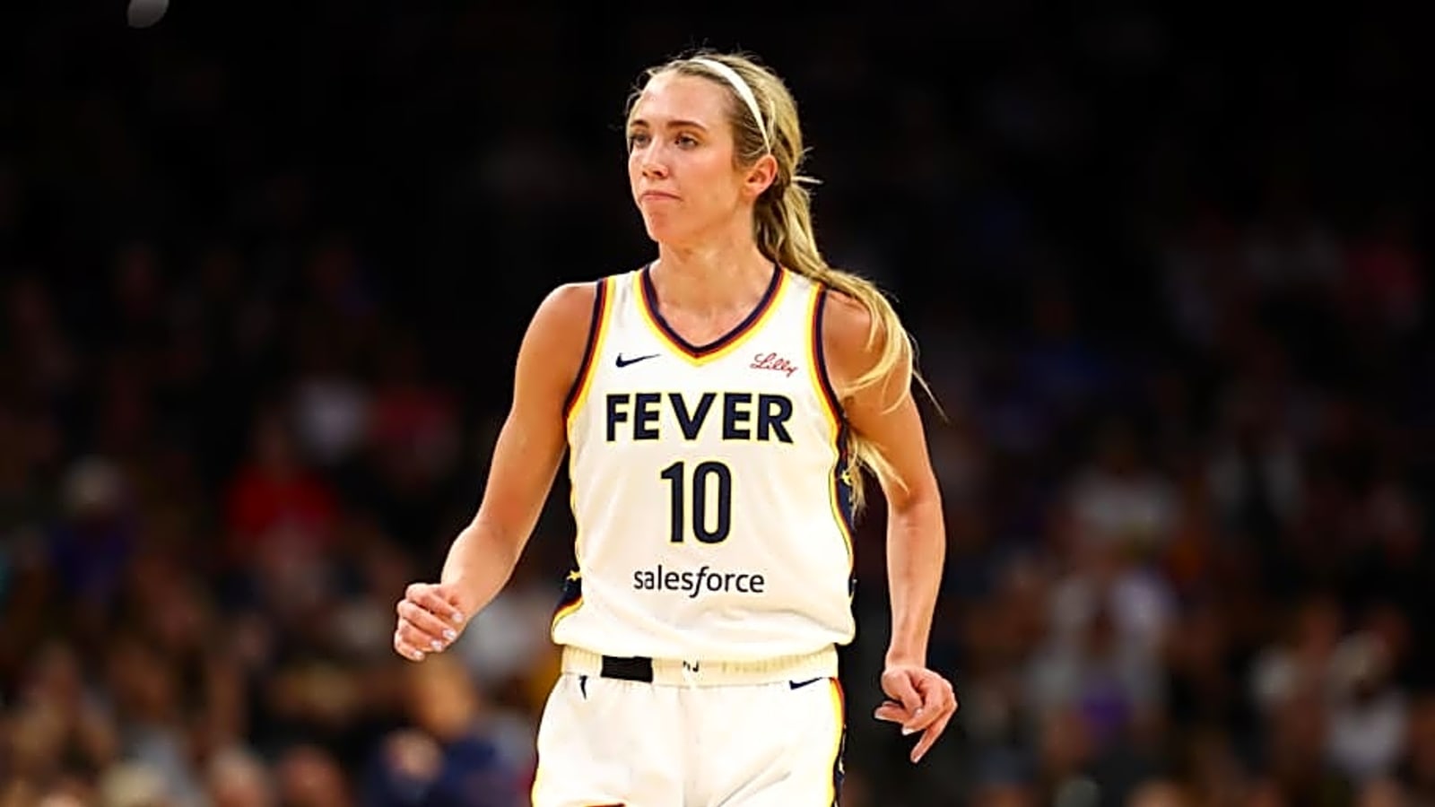 Fever&#39;s Lexie Hull Feeling Impact of Caitlin Clark&#39;s Injury Absence