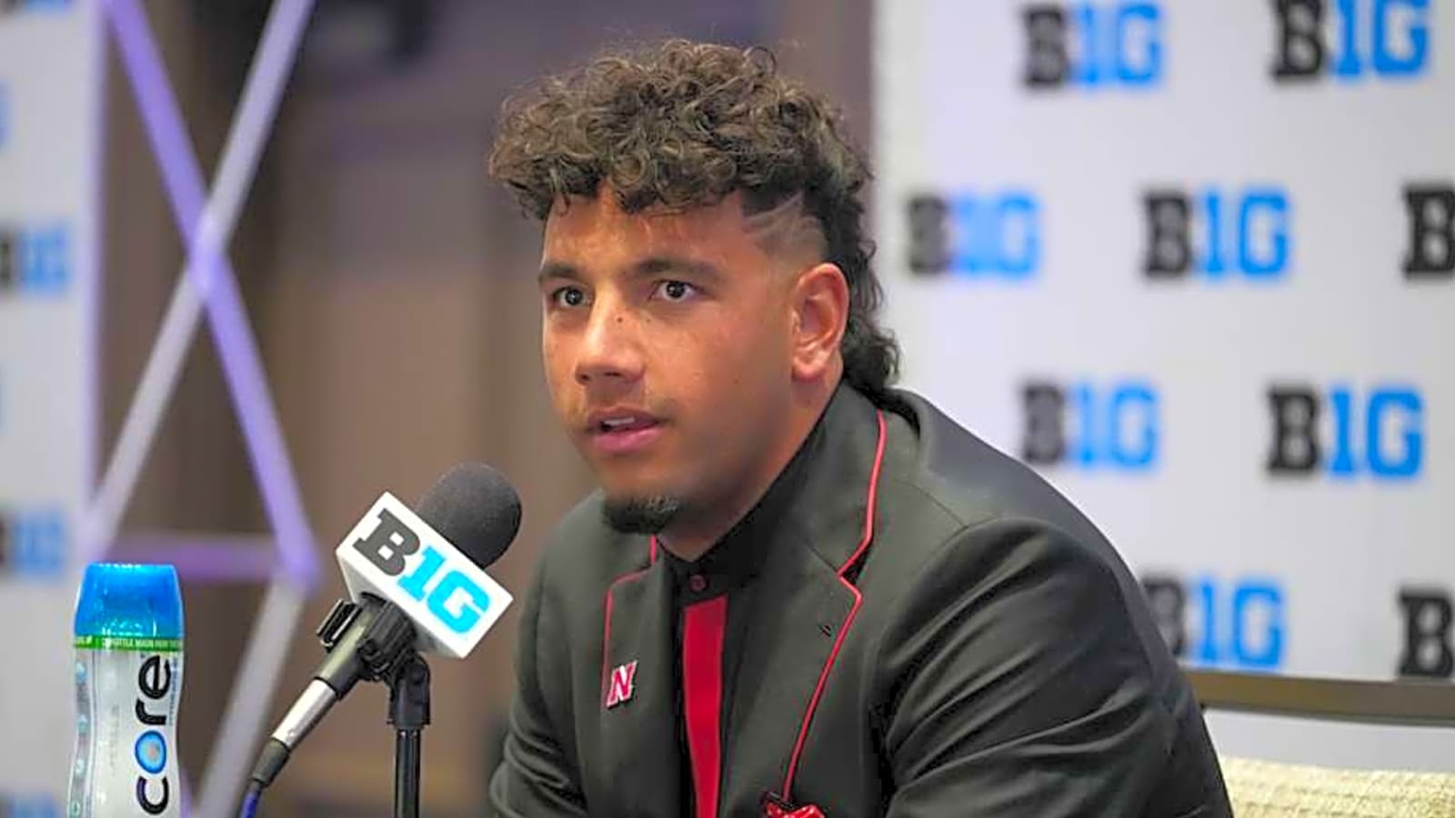 &#39;The Narrative Is Going To Have To Change&#39;: Nebraska Quarterback Dylan Raiola Speaks at Big Ten Football Media Days