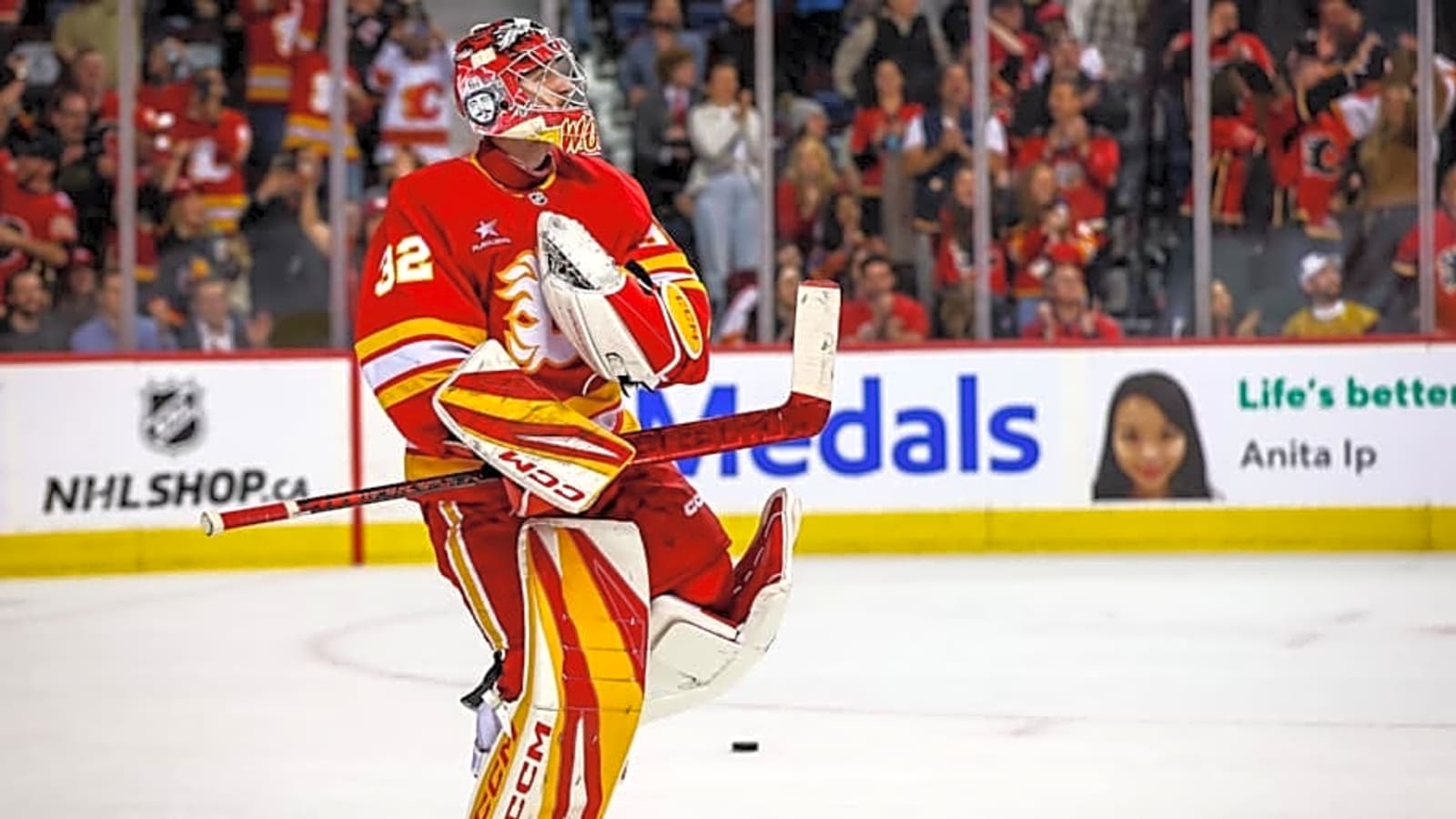 Flames Goalie Snubbed From USA Orientation Camp Roster