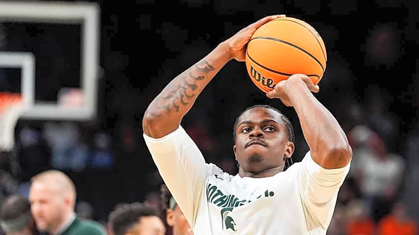 Watch: Spartans&#39; High-Flying Carr Has Seemingly Improved Shooting Tenfold