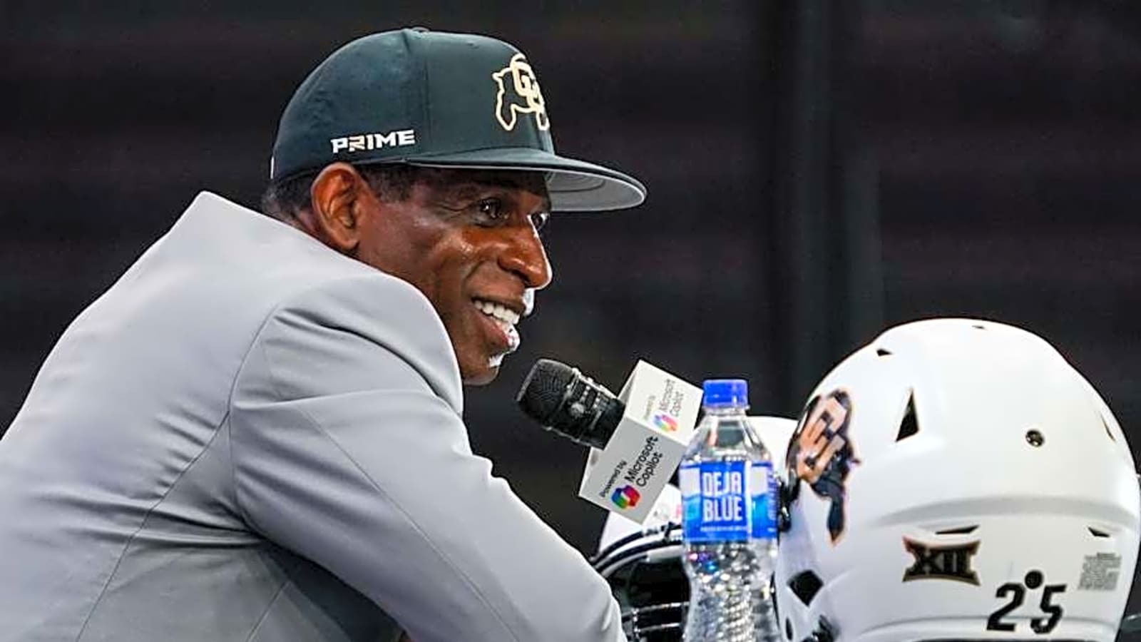 Deion Sanders reacts to Julian Lewis and Jordan Seaton’s latest NIL partnership