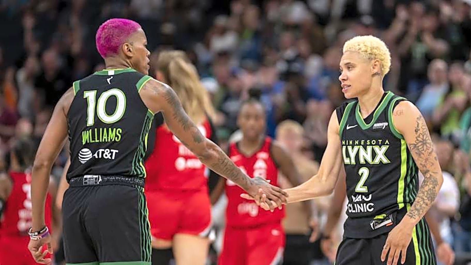Lynx Stars Share &#39;Crashout&#39; Reaction to Fever-Sun Scuffle Involving Caitlin Clark
