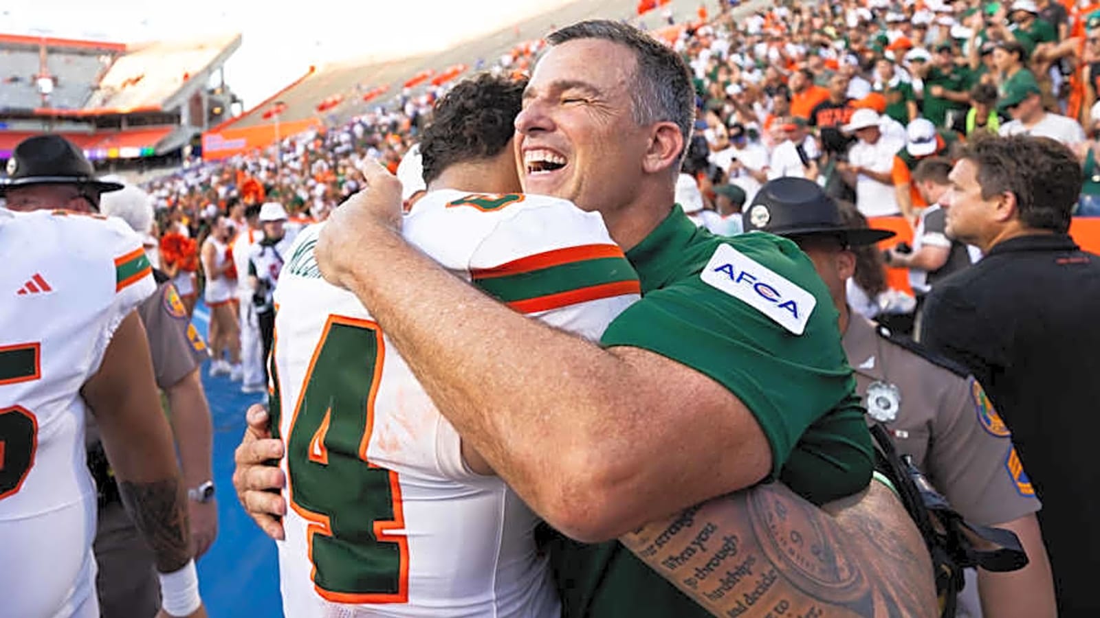 Miami&#39;s Mario Cristobal Named to Preseason Dodd Trophy Watch List
