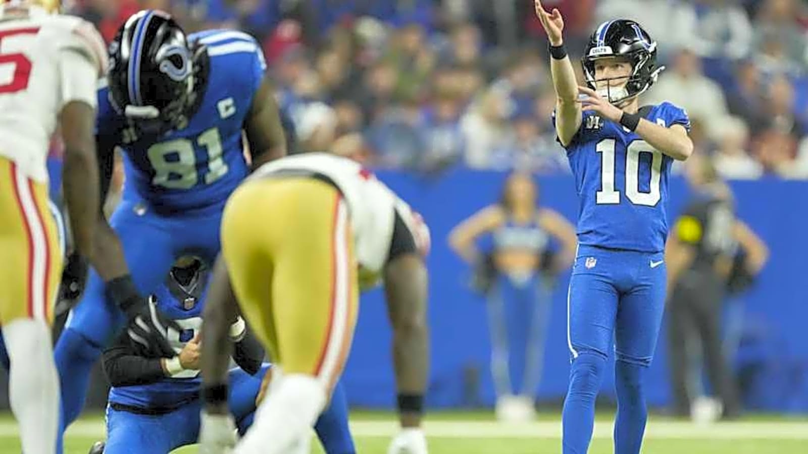 Colts Re-Sign Blake Grupe to Spark Kicker Competition