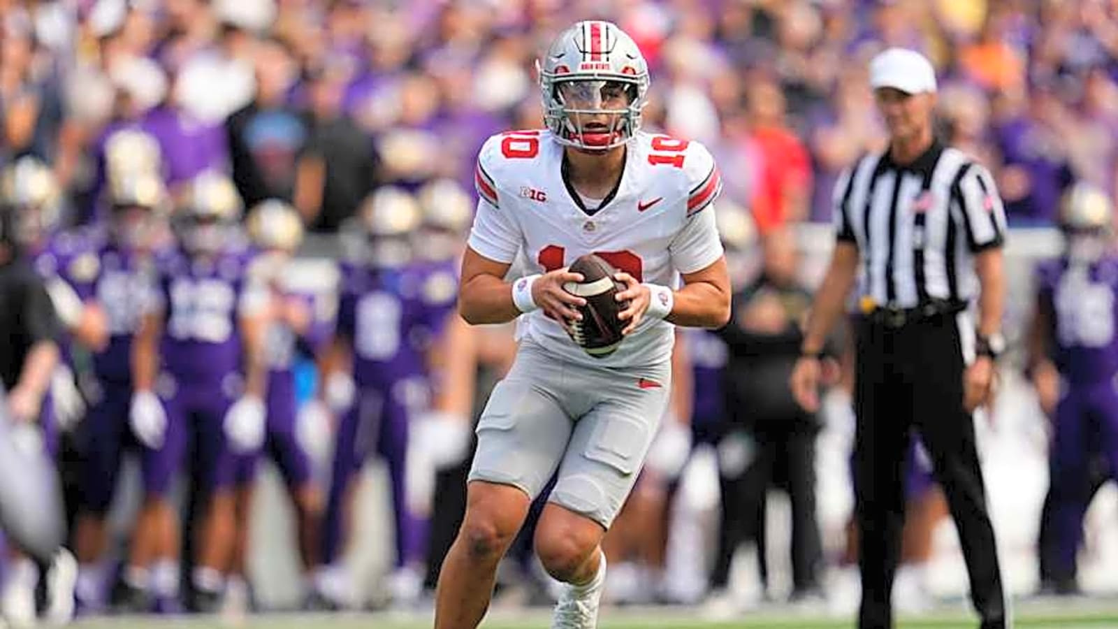 Ohio State quarterback Julian Sayin leads the nation in important statistic