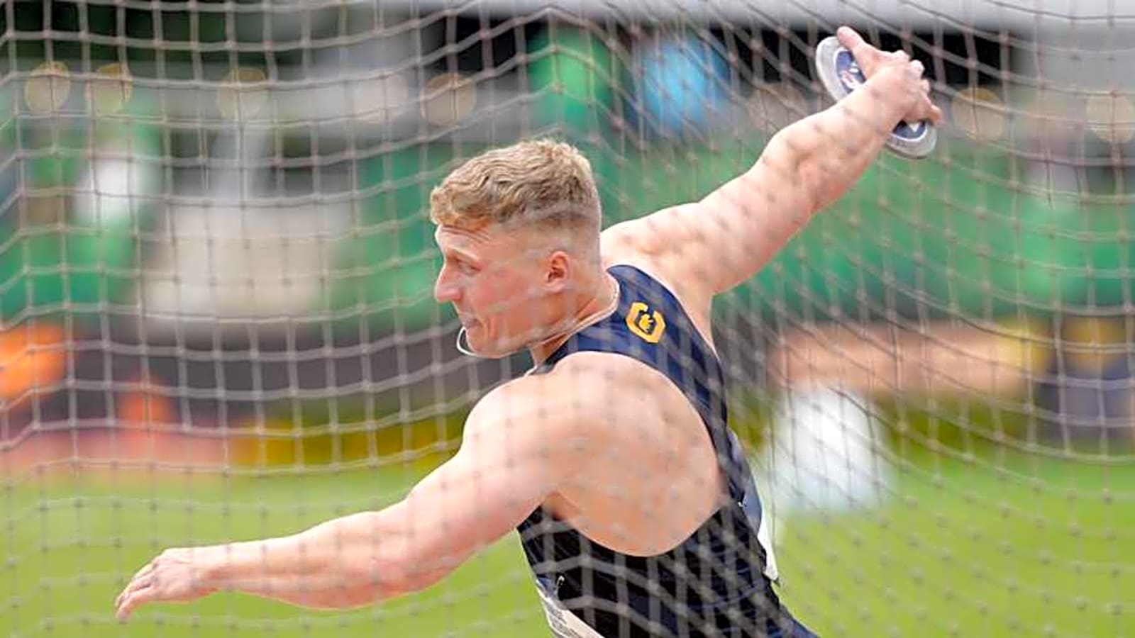 Cal Alum Mykolas Alekna Dominates London Diamond League Meet