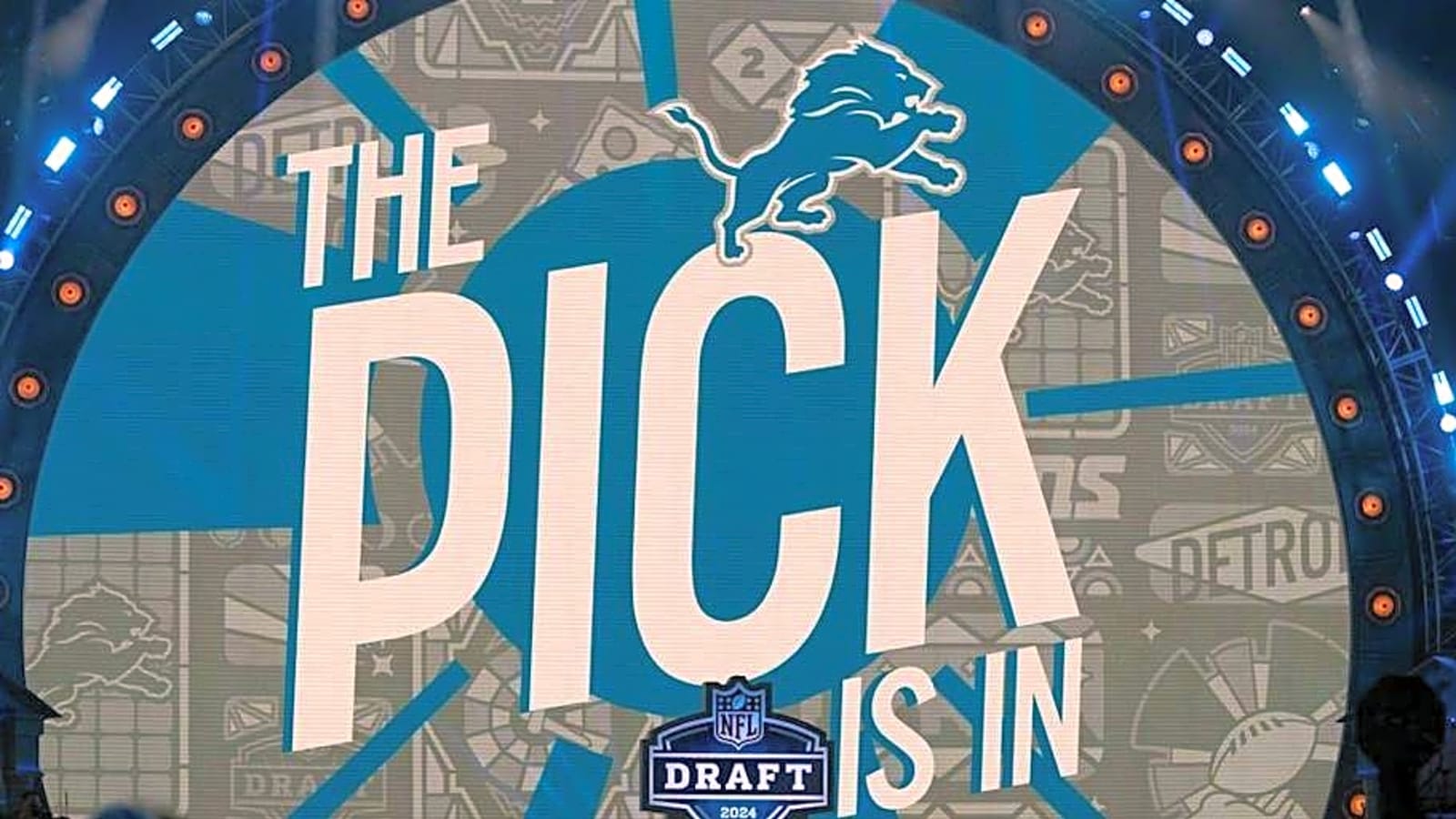Detroit Lions 2026 NFL Draft Landing Page
