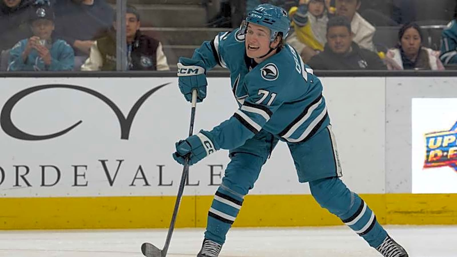 Sharks Center Poised for 100-Point Season