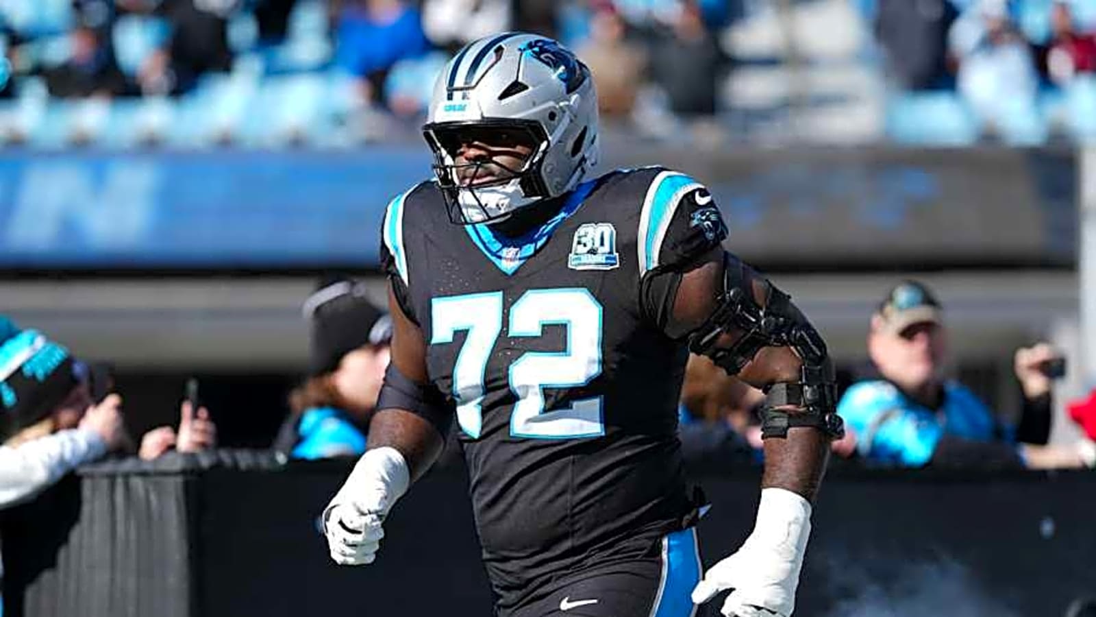 Star tackle aiming for another contract with Carolina Panthers