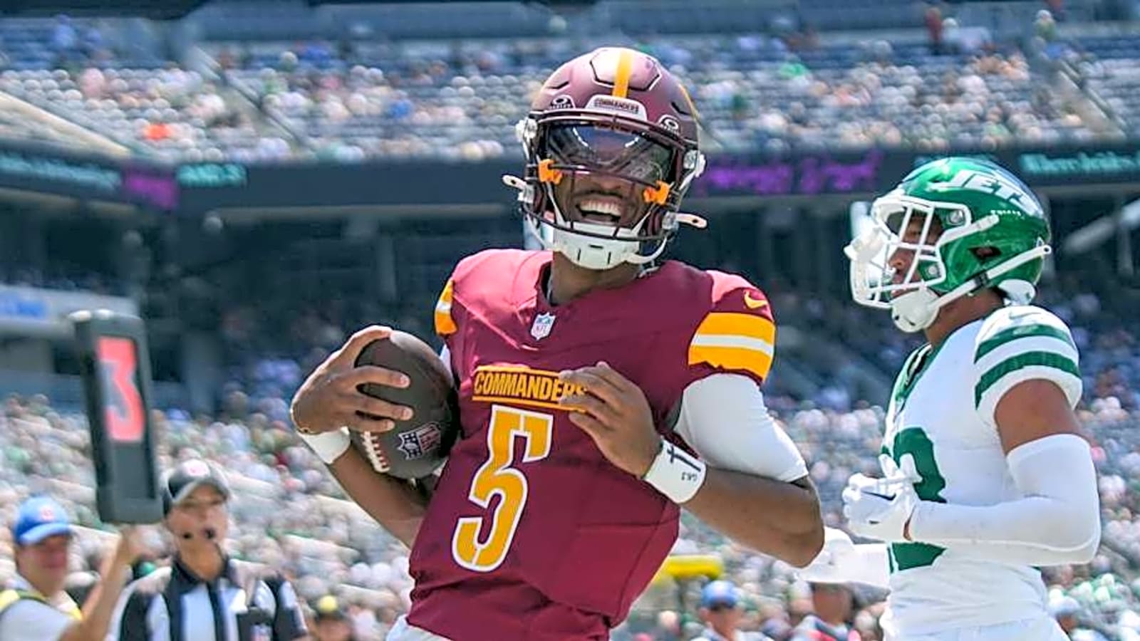 A fantasy football ranking has a wild take on a Commanders star
