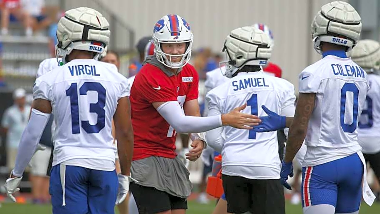 Bills under the microscope WR &#39;put on a show&#39; during Sunday practice