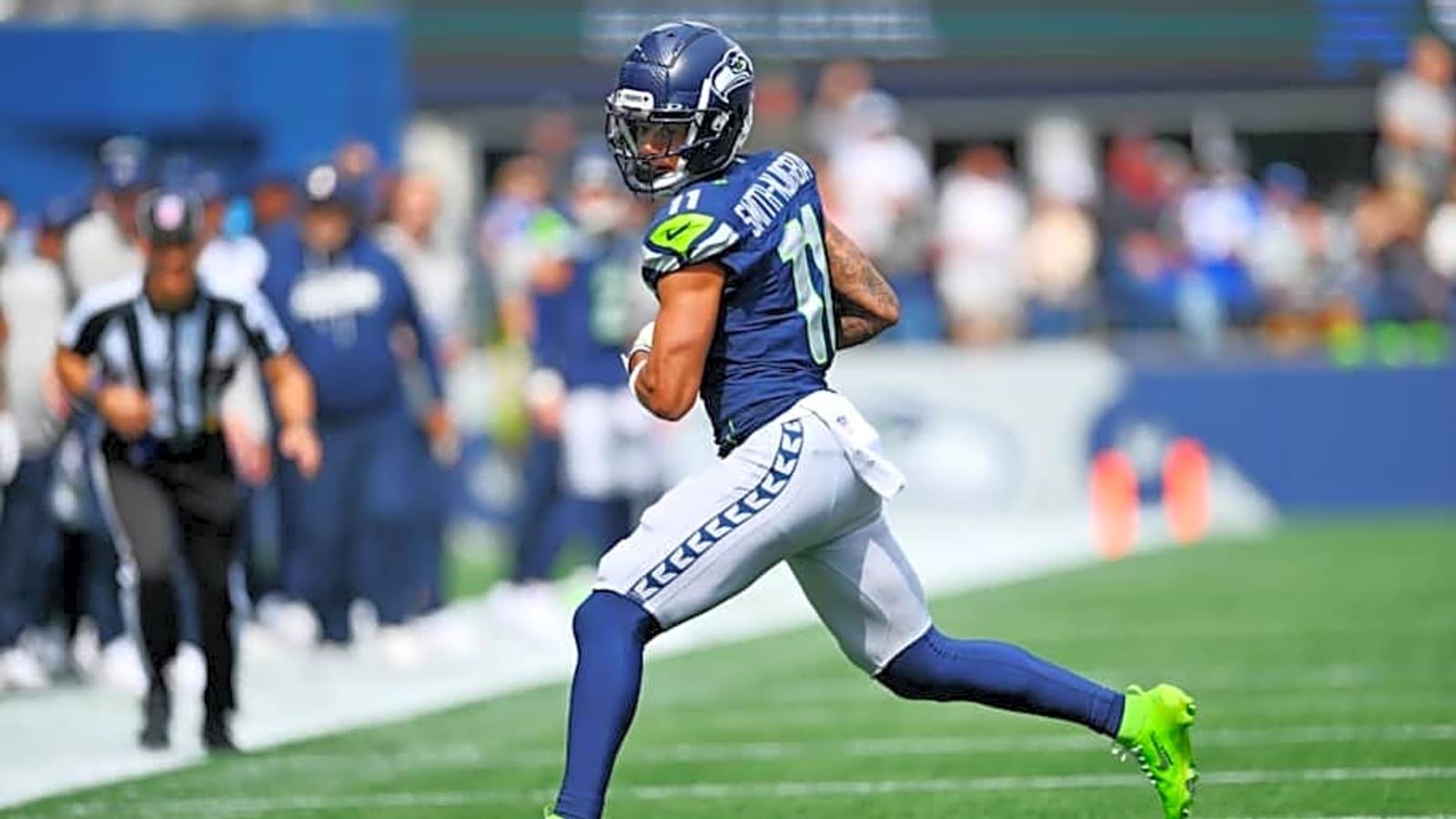 Sam Darnold on why JSN got so many targets in Week 1 for Seahawks
