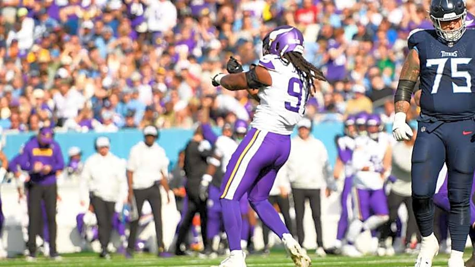 Patrick Jones II claims Panthers could be better than elite Vikings pass rush