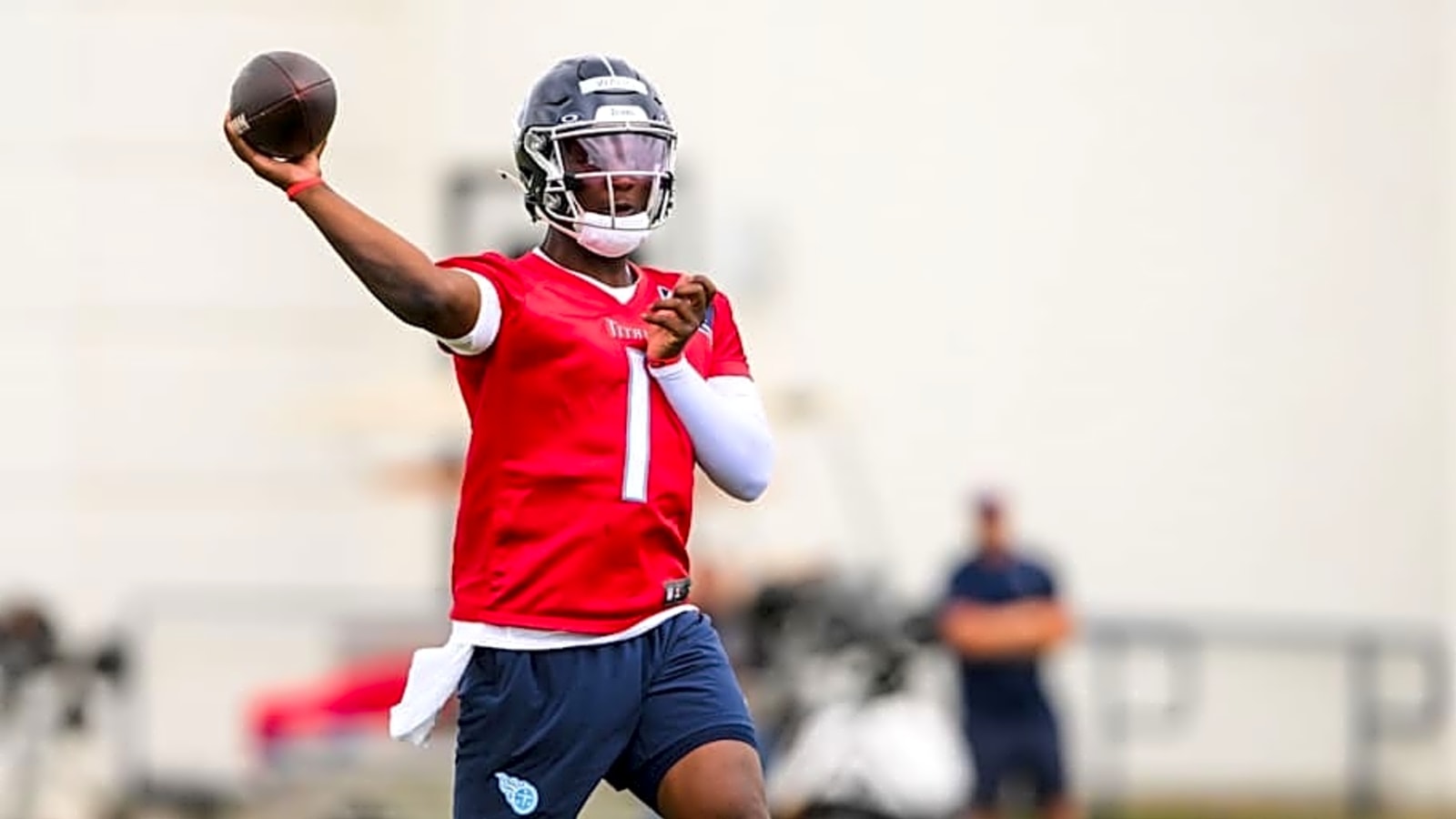 Titans OT Impressed by Cam Ward